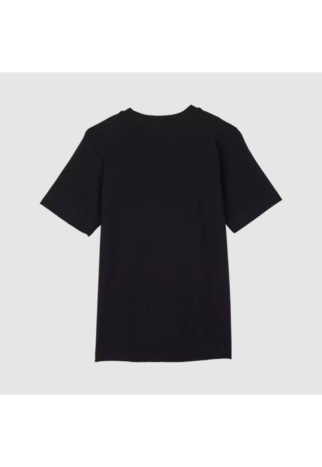 Polera Lifestyle Niño Leo Premium Negro Fox-1