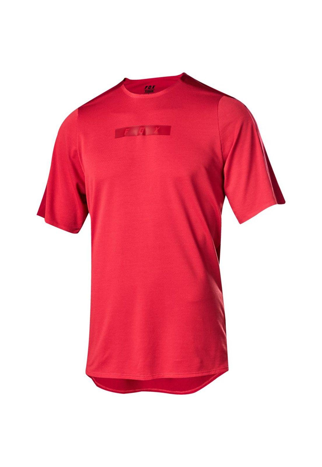 Polera Bicicleta Flexair Delta Rojo Fox-0