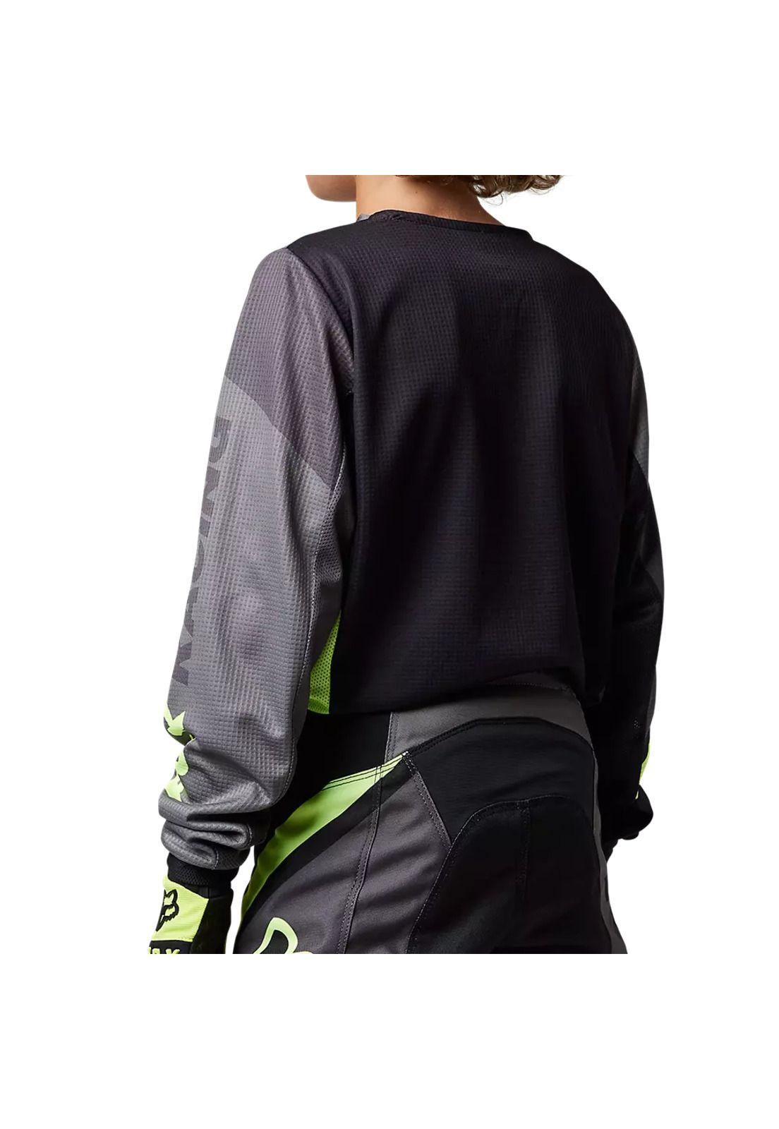 Polera Moto Niño 180 Xpozr Negro Fox-2