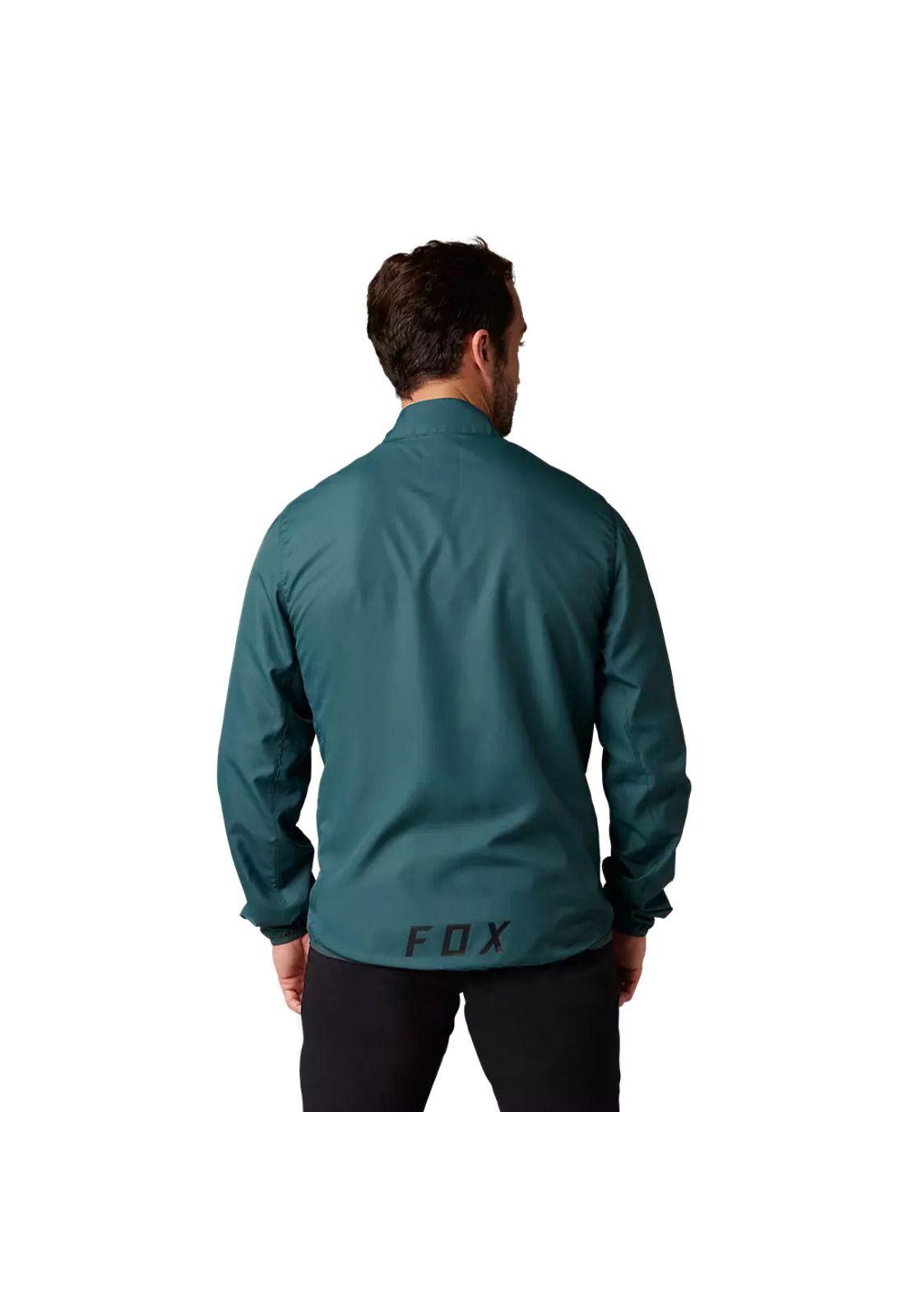Chaqueta Cortavientos Bicicleta Ranger Esmeralda Fox-1