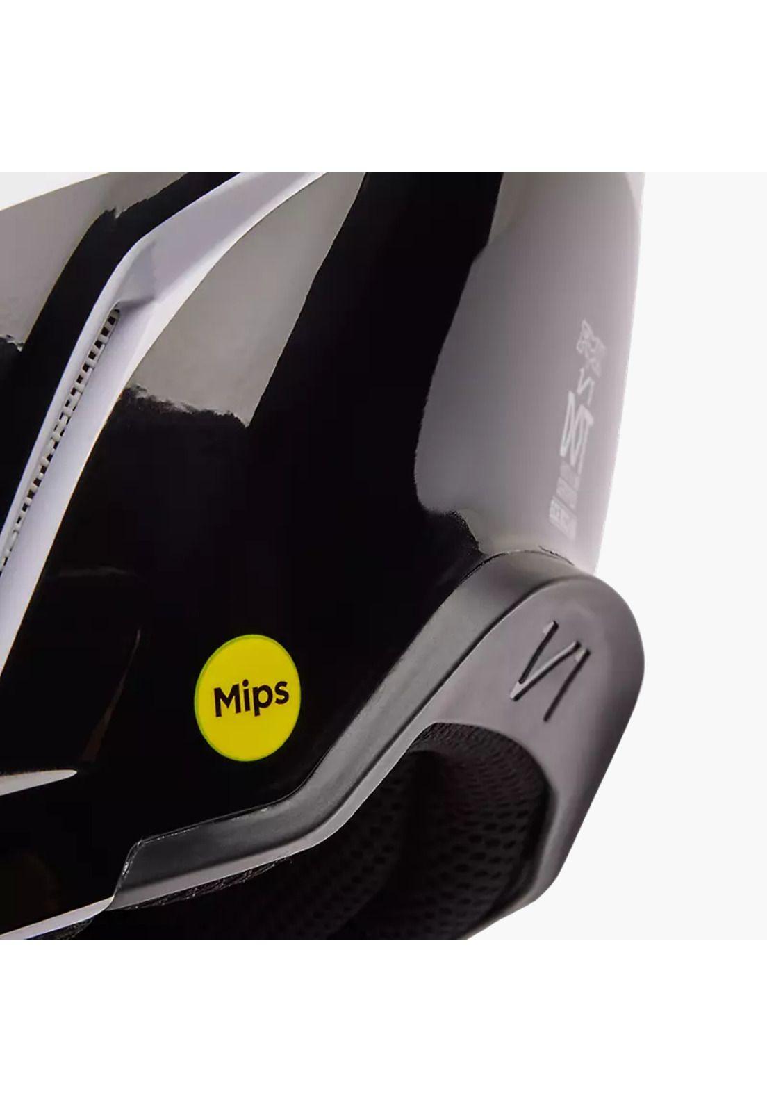 Casco Moto V1 Kozmik Azul/Blanco Fox-8