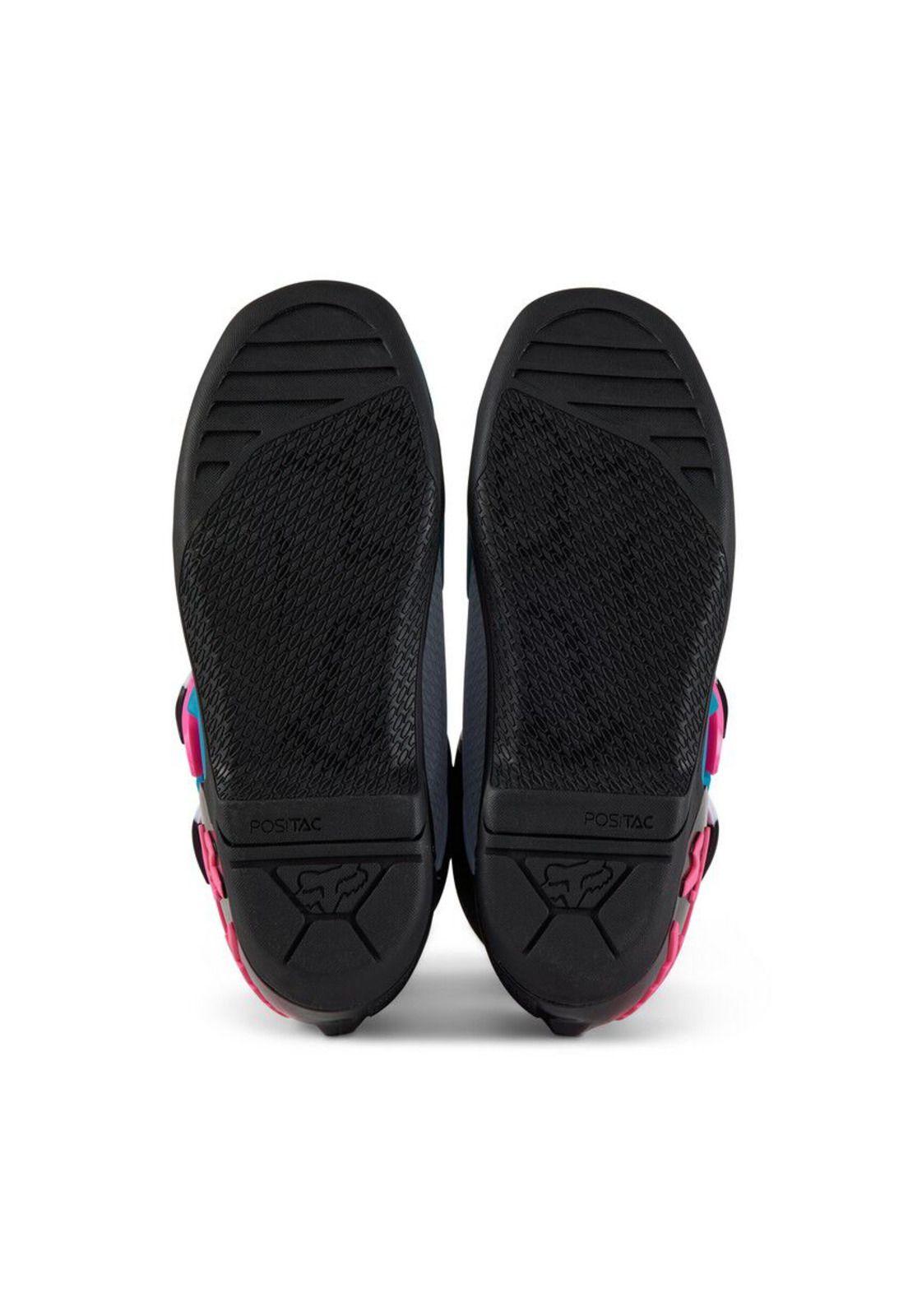 Botas Moto Comp Celeste Fox-5