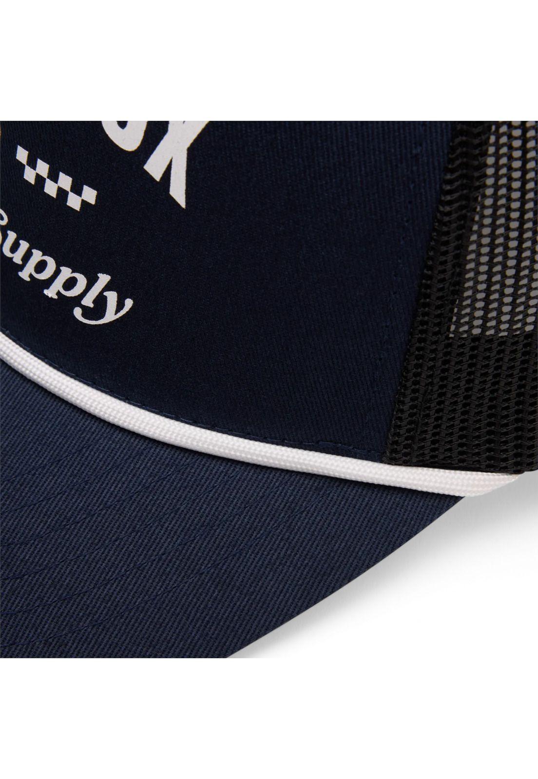 Gorro Jockey Lifestyle Mujer Supply Trucker Mesh Azul Fox-3