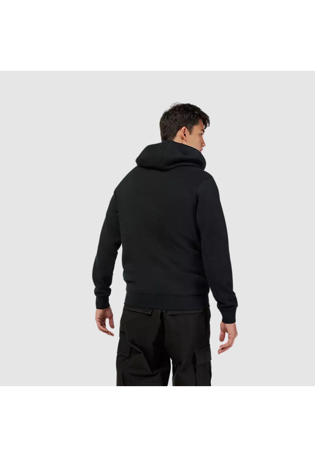 Poleron con Capucha Lifestyle Honda Negro Fox-1