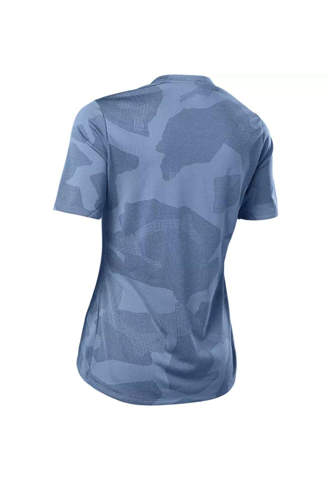 Polera Bicicleta Mujer Ranger Drirelease Azul Fox-2