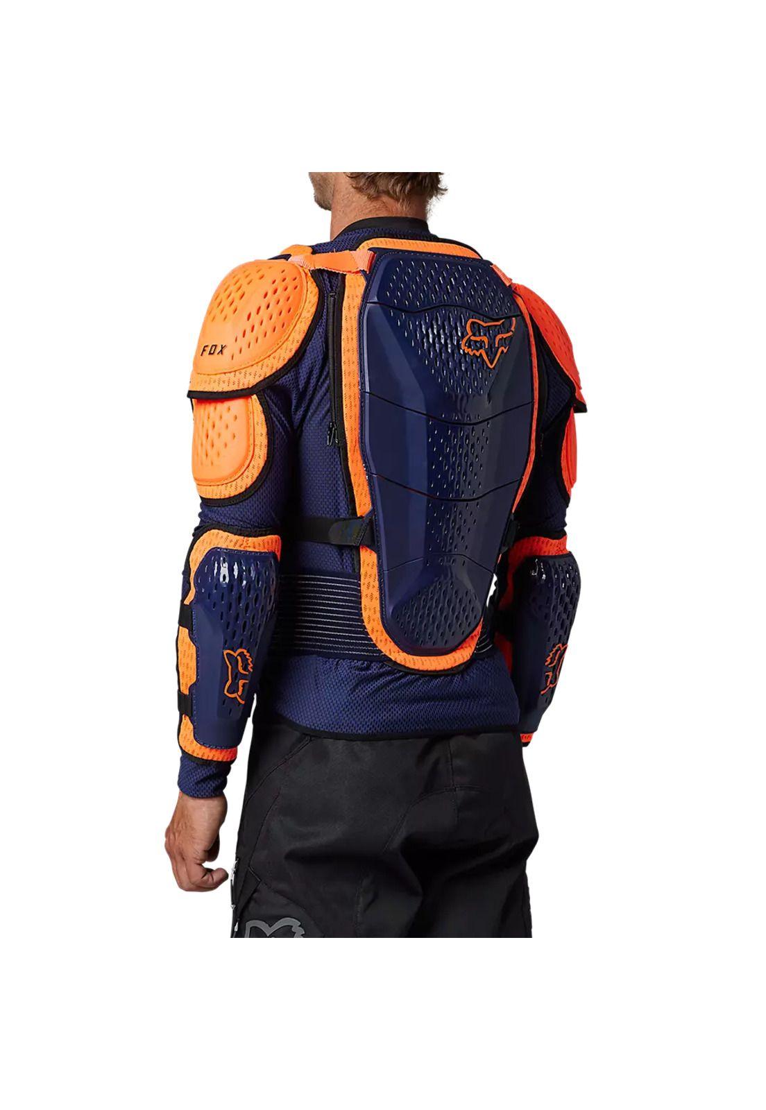 Jofa Moto Titan Sport Azul/Naranjo Fox-2