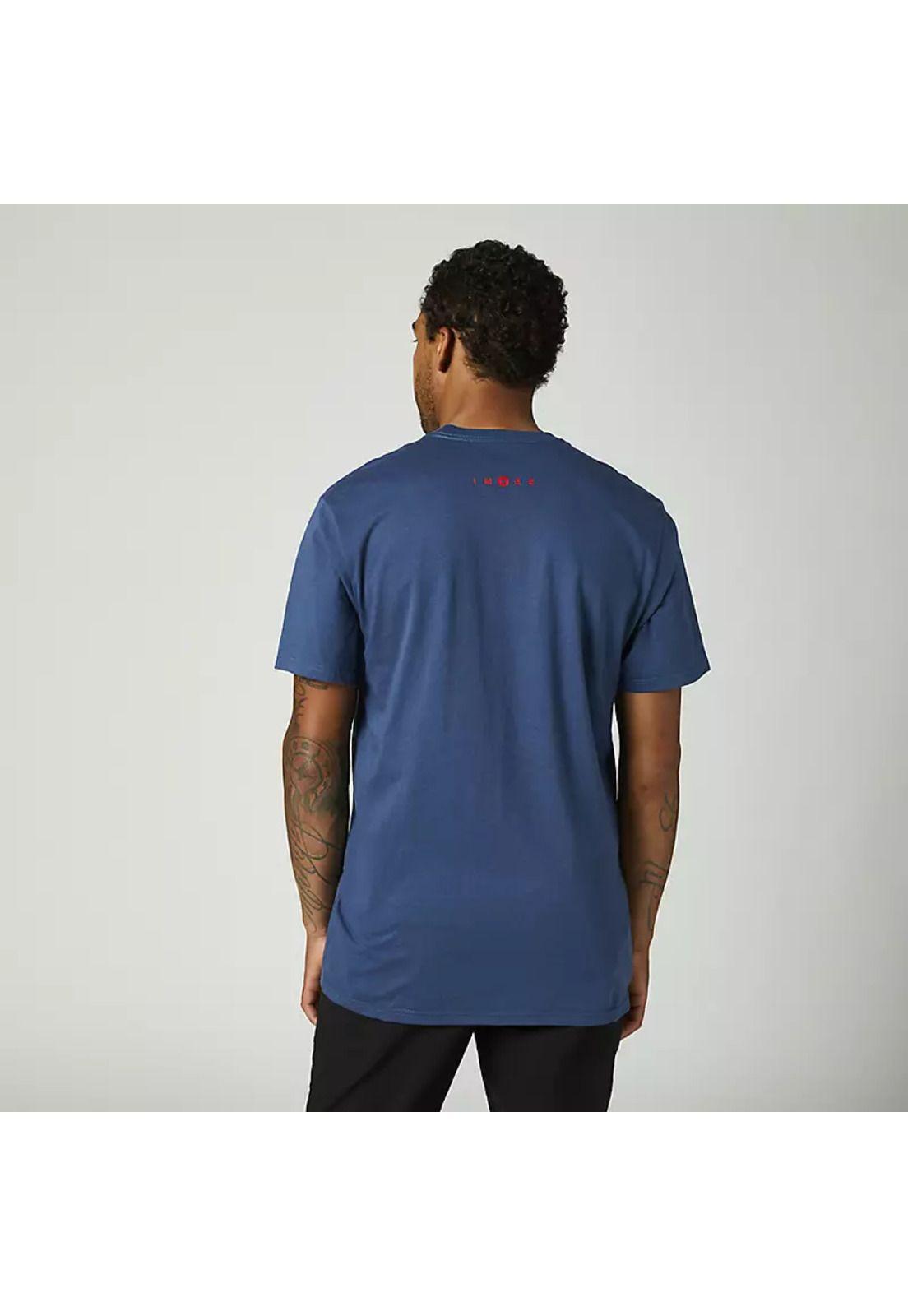 Polera Lifestyle Premium Skarz Azul Fox-2