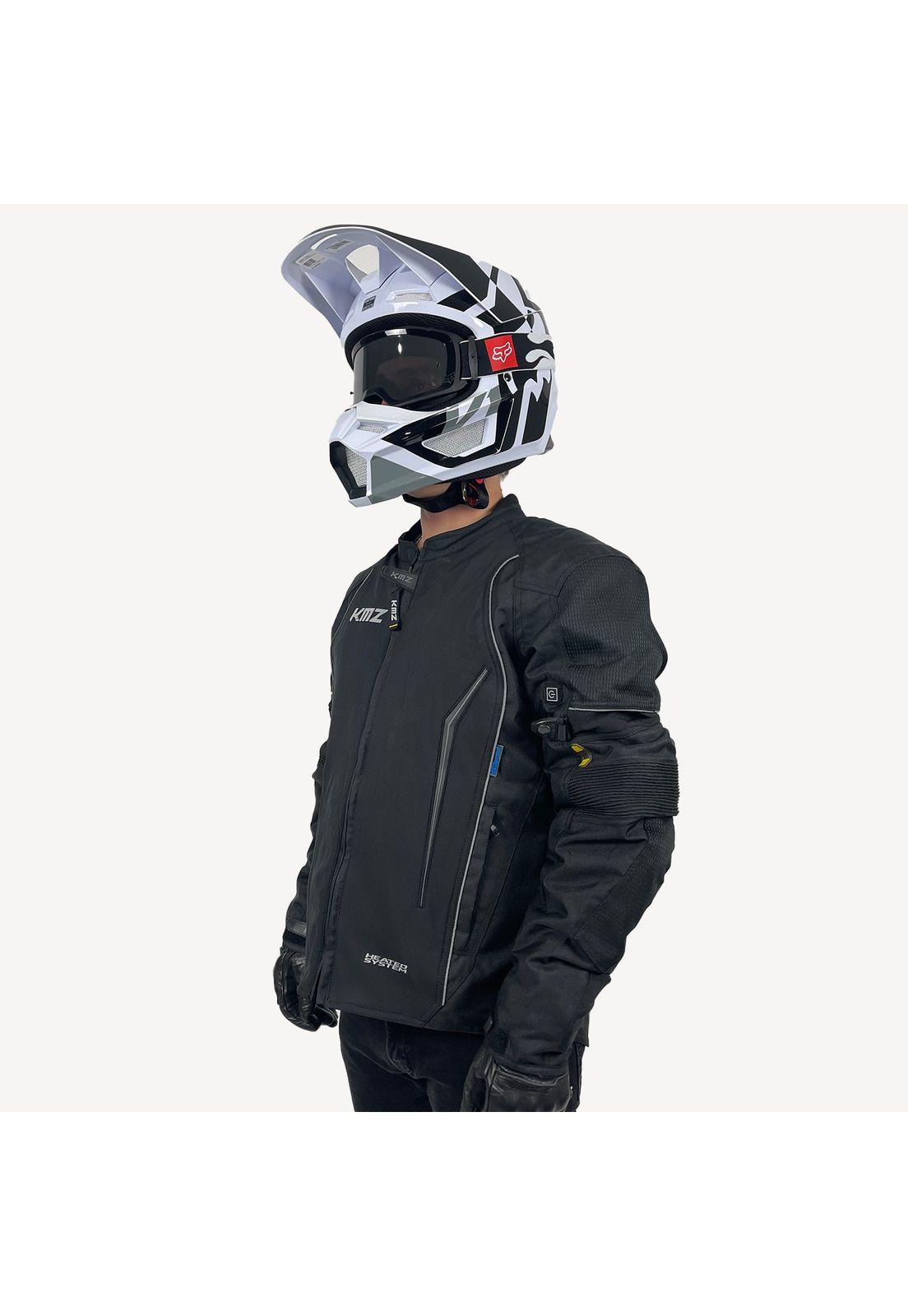 Chaqueta Moto Calle Termica Warmi Negro KMZ-2