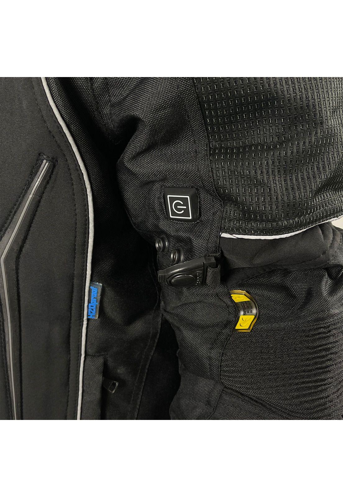Chaqueta Moto Calle Termica Warmi Negro KMZ-4