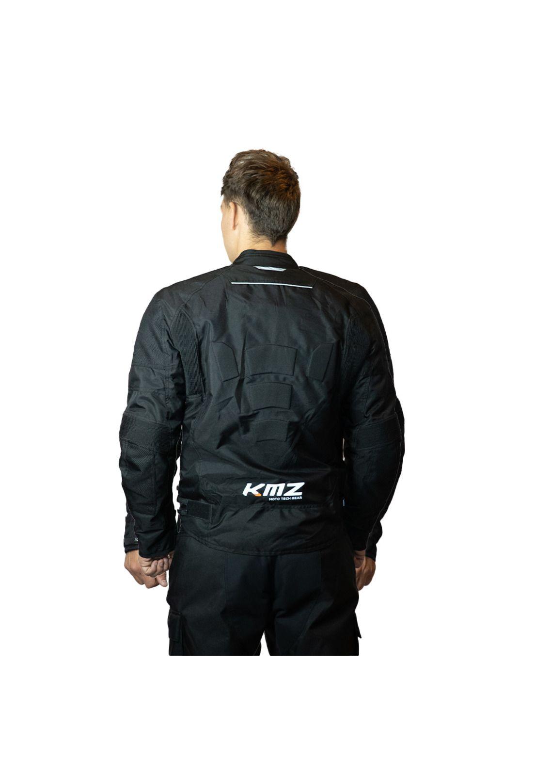Chaqueta Moto Calle Termica Warmi Negro KMZ-1