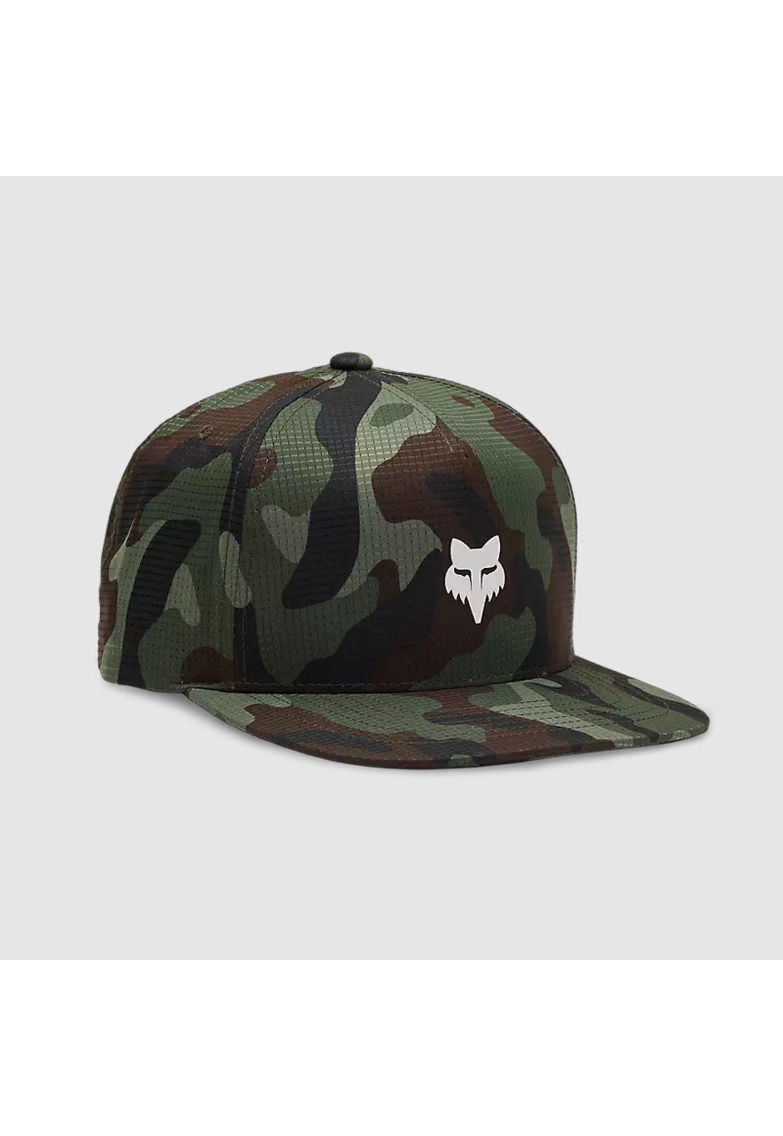 Gorro Jockey Lifestyle Fox Head Tech Snapback Camo Verde Fox-0
