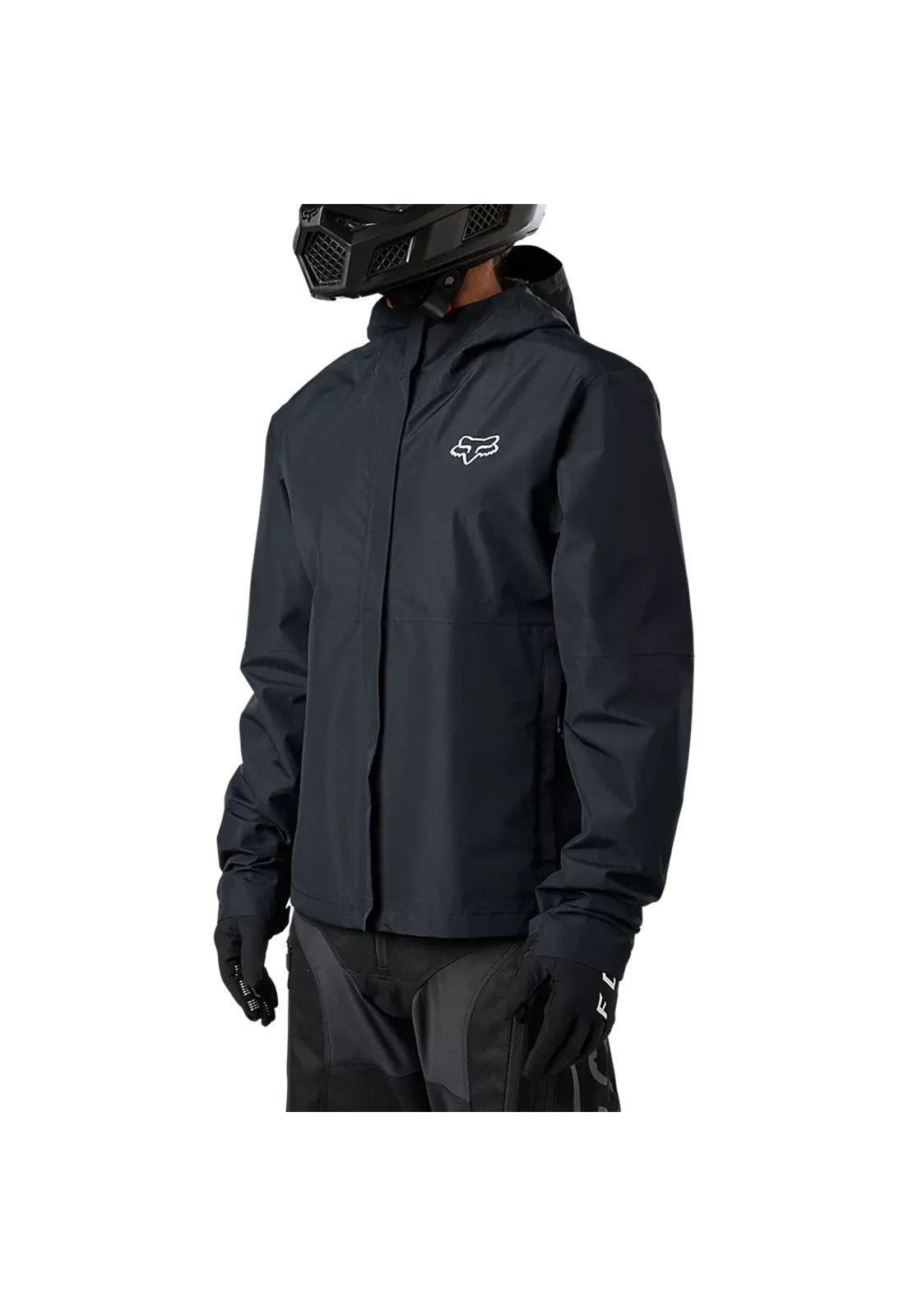 Chaqueta Moto Impermeable Ranger Offroad Negro Fox-1
