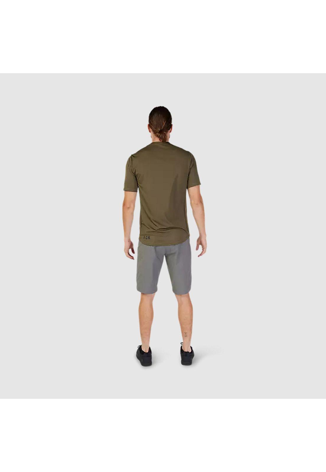 Polera Bicicleta Ranger Lab Head Verde Oliva Fox-2