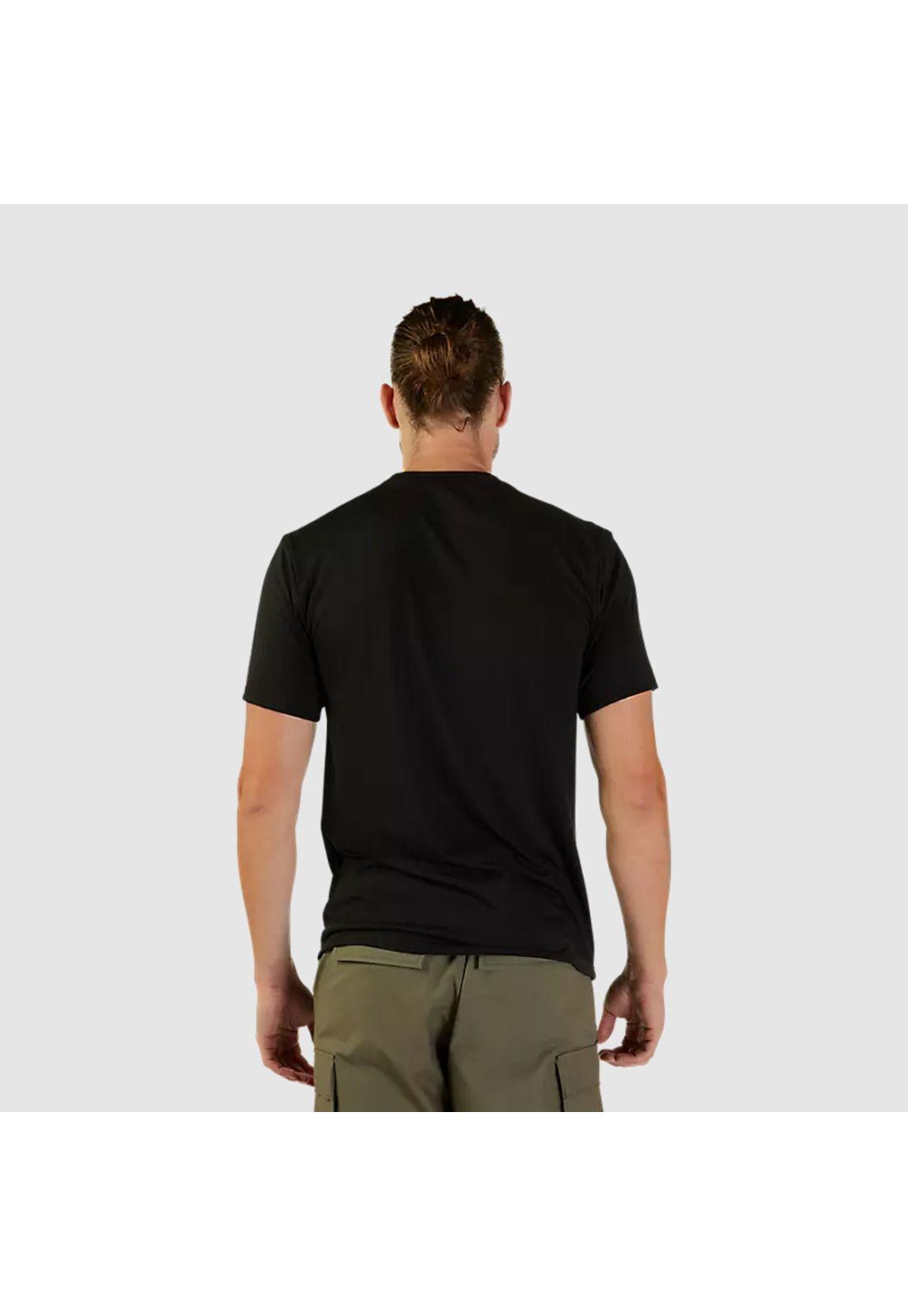 Polera Lifestyle Base Over Negro Fox-1