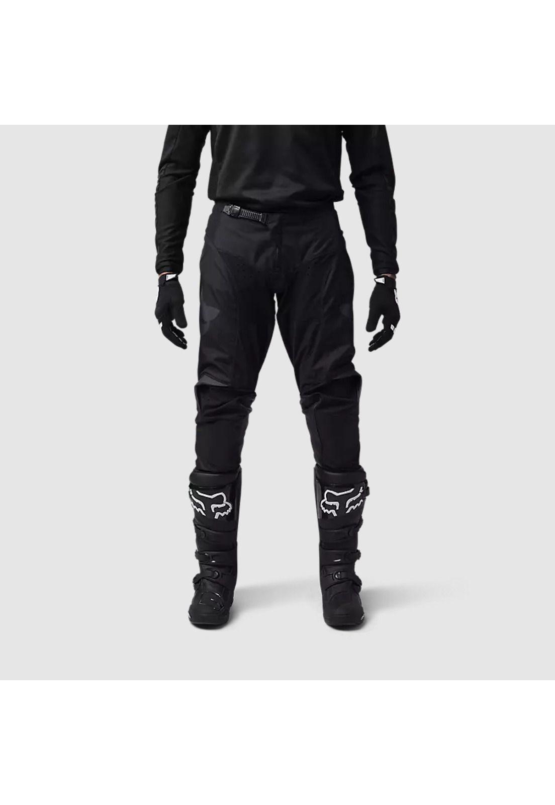 Pantalon Moto 180 Blackout Negro Fox-2