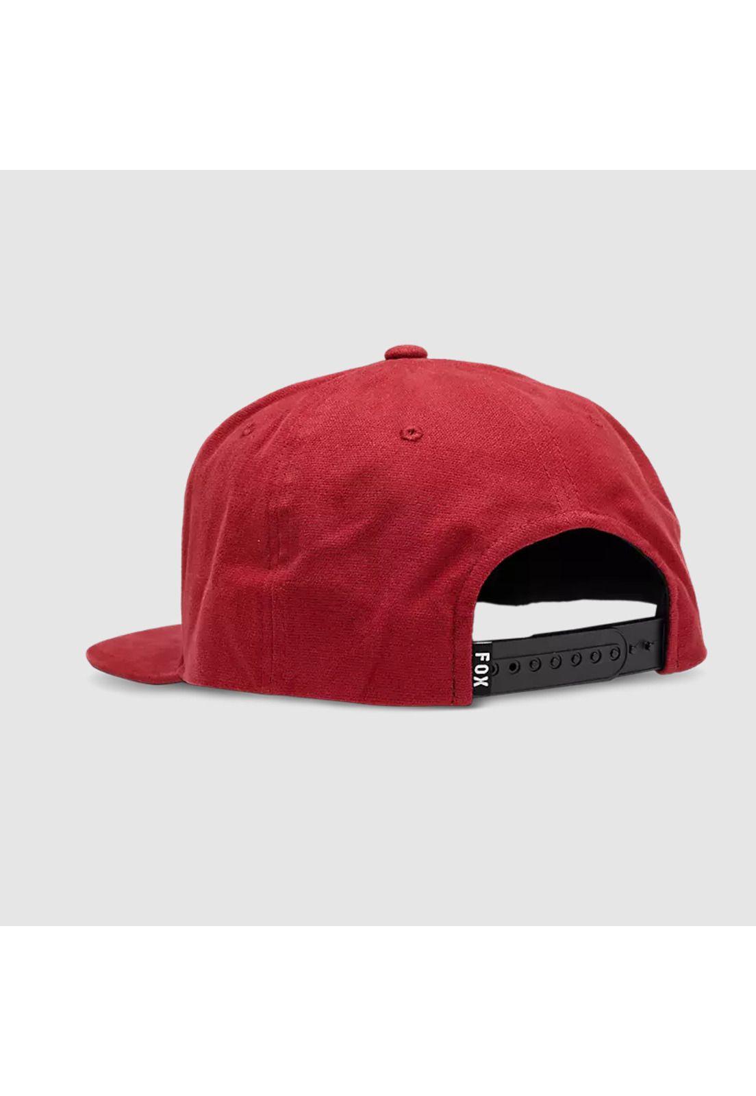 Gorro Jockey Lifestyle Head Snapback Rojo Fox-2