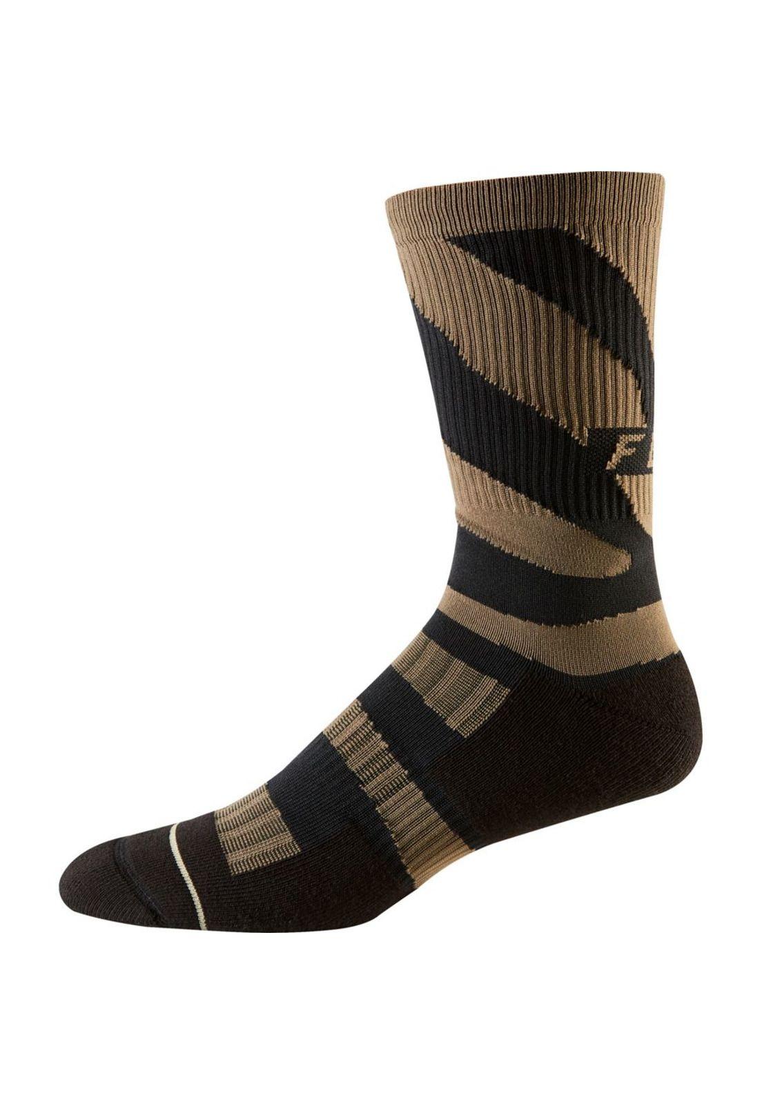 Calcetines Bicicleta 8" Trail Cushion Café Fox-0