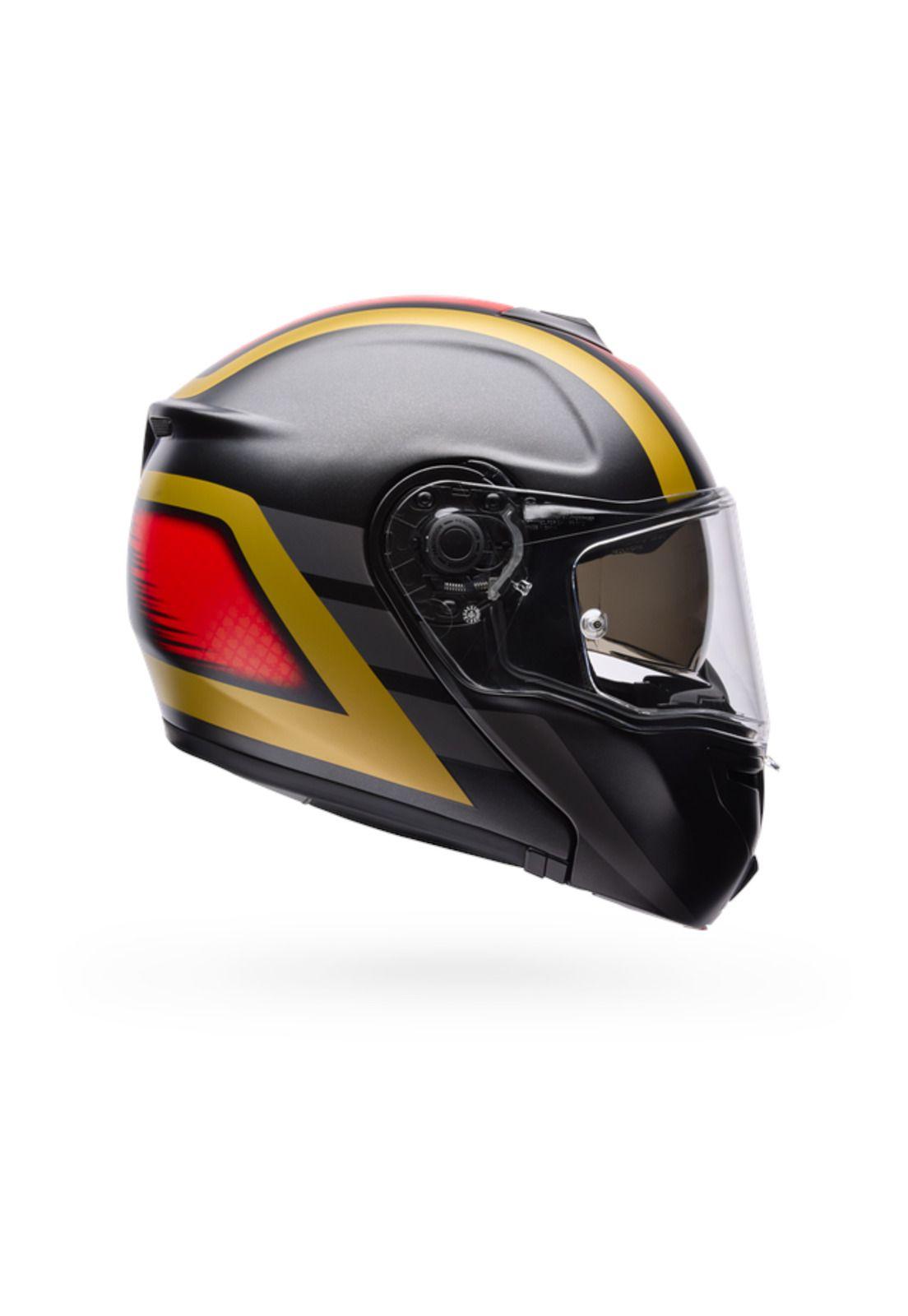 Casco Moto SRT The Good Ride Negro/Rojo Bell-2