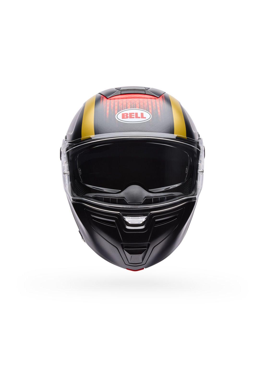 Casco Moto SRT The Good Ride Negro/Rojo Bell-3