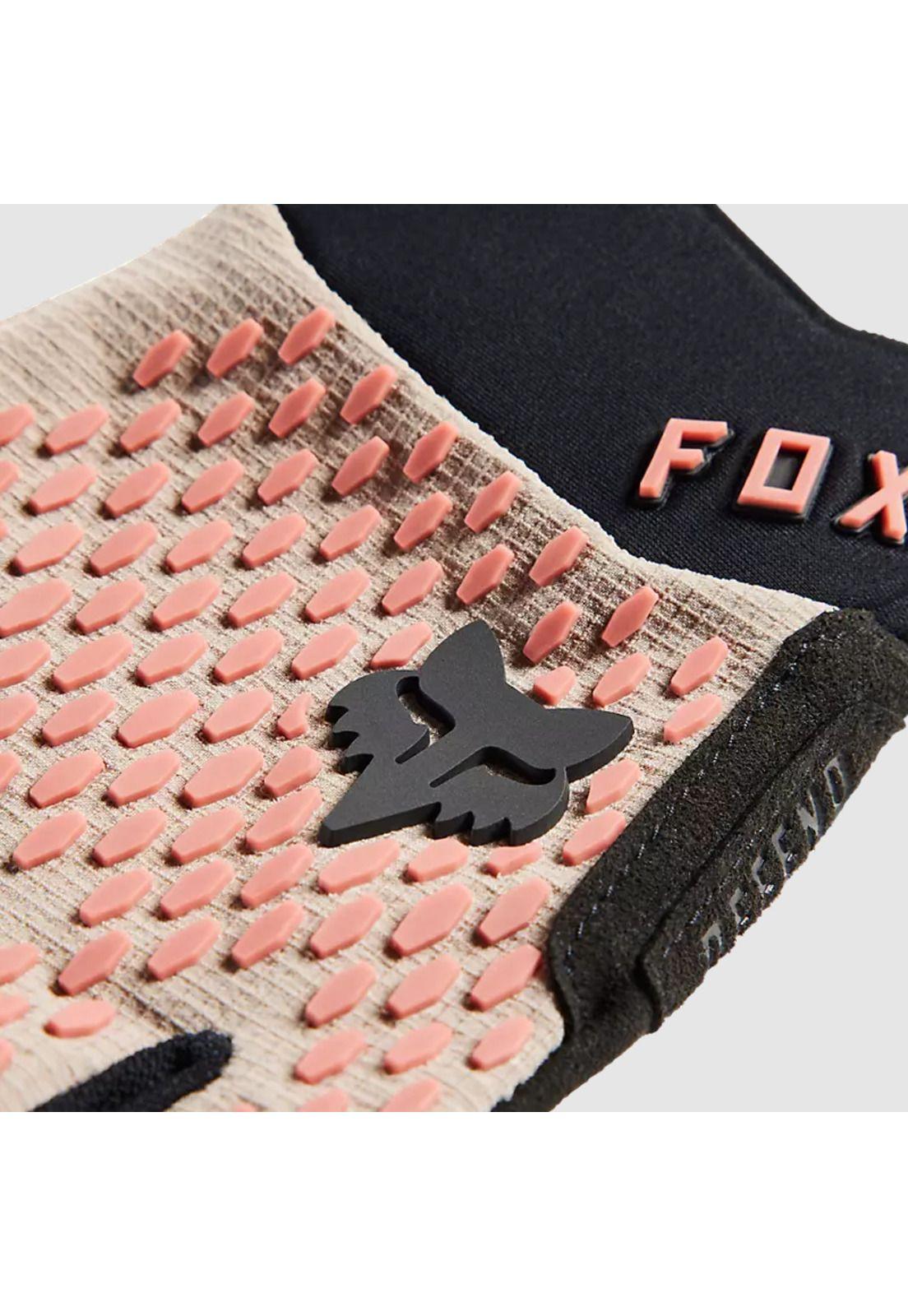 Guantes Bicicleta Mujer Defend Café Fox -2