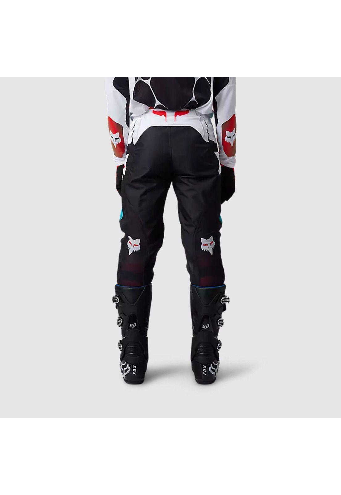 Pantalon Moto 360 Syz Negro/Blanco/Rojo Fox-2