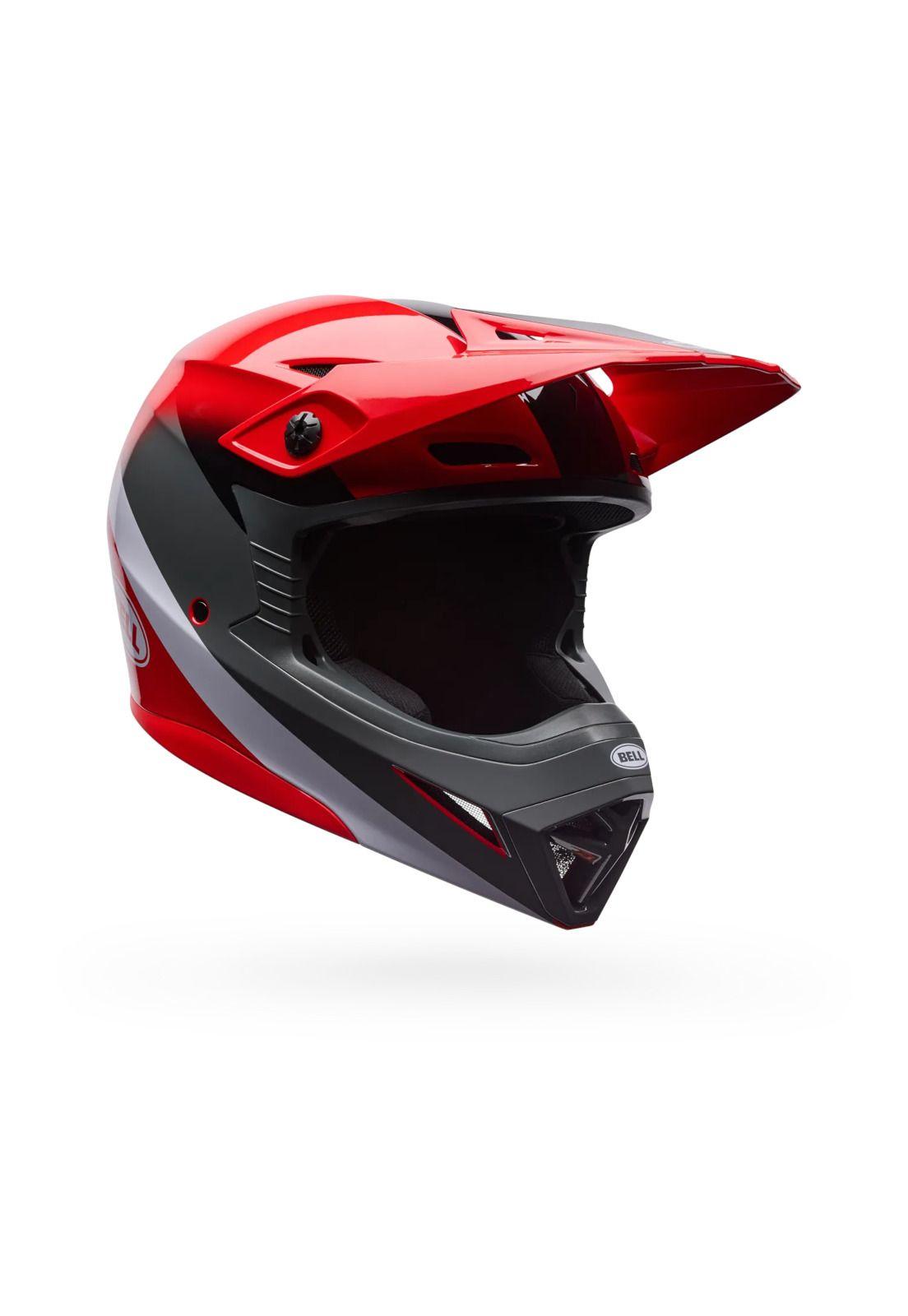 Casco Moto MX-10 Mips Aviator Rojo/Negro Bell-1