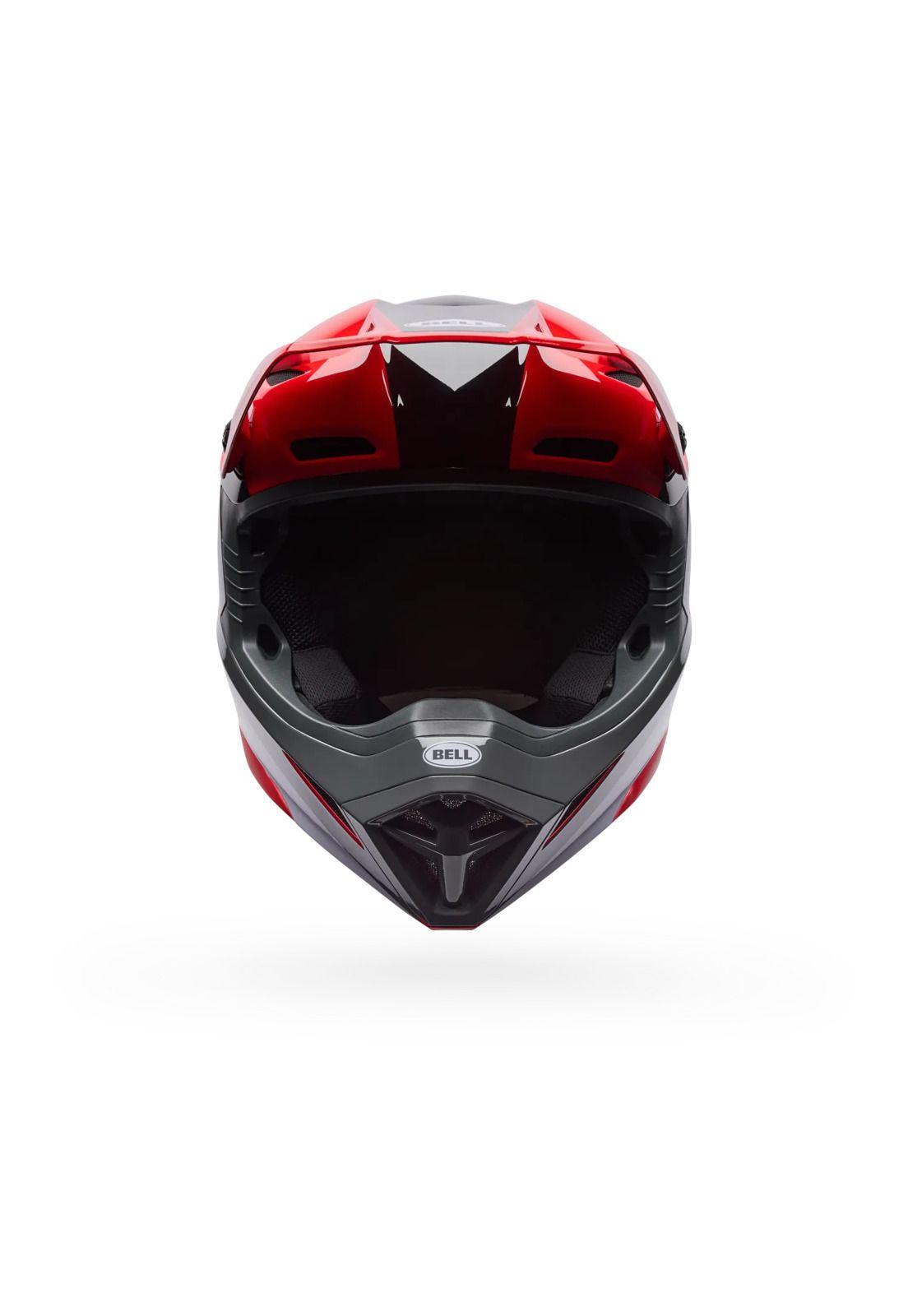 Casco Moto MX-10 Mips Aviator Rojo/Negro Bell-2
