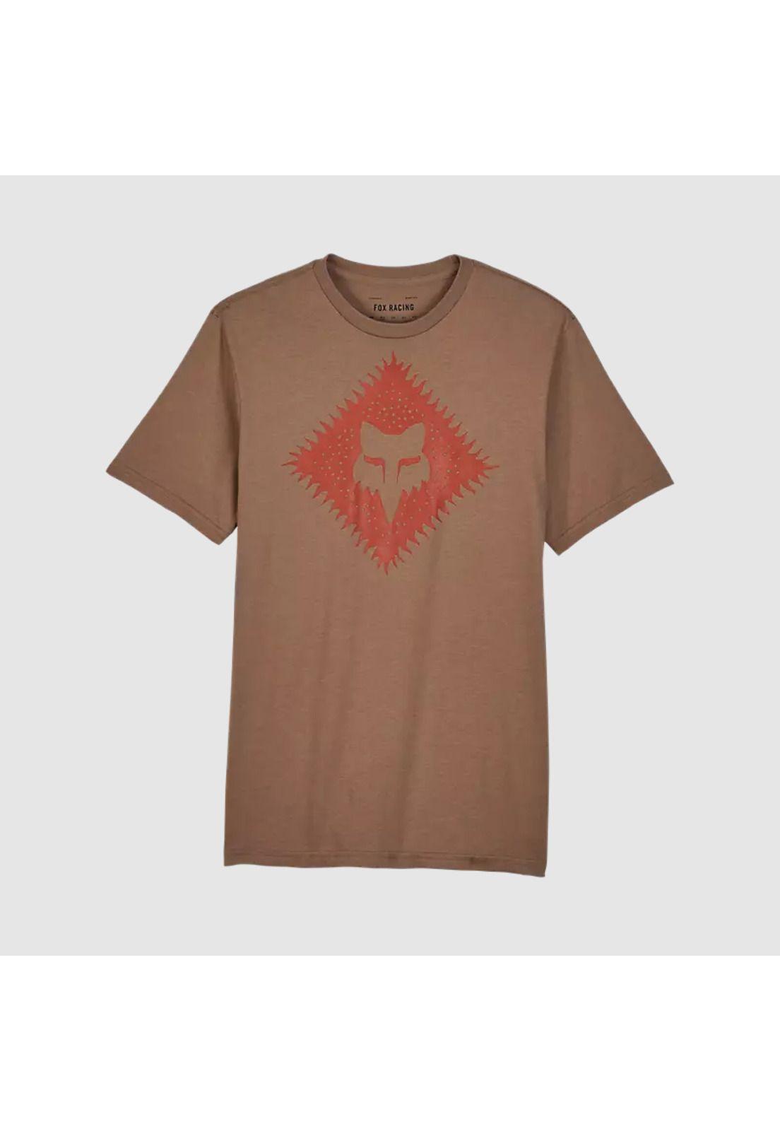 Polera Lifestyle Leo Premium Cafe Fox-1