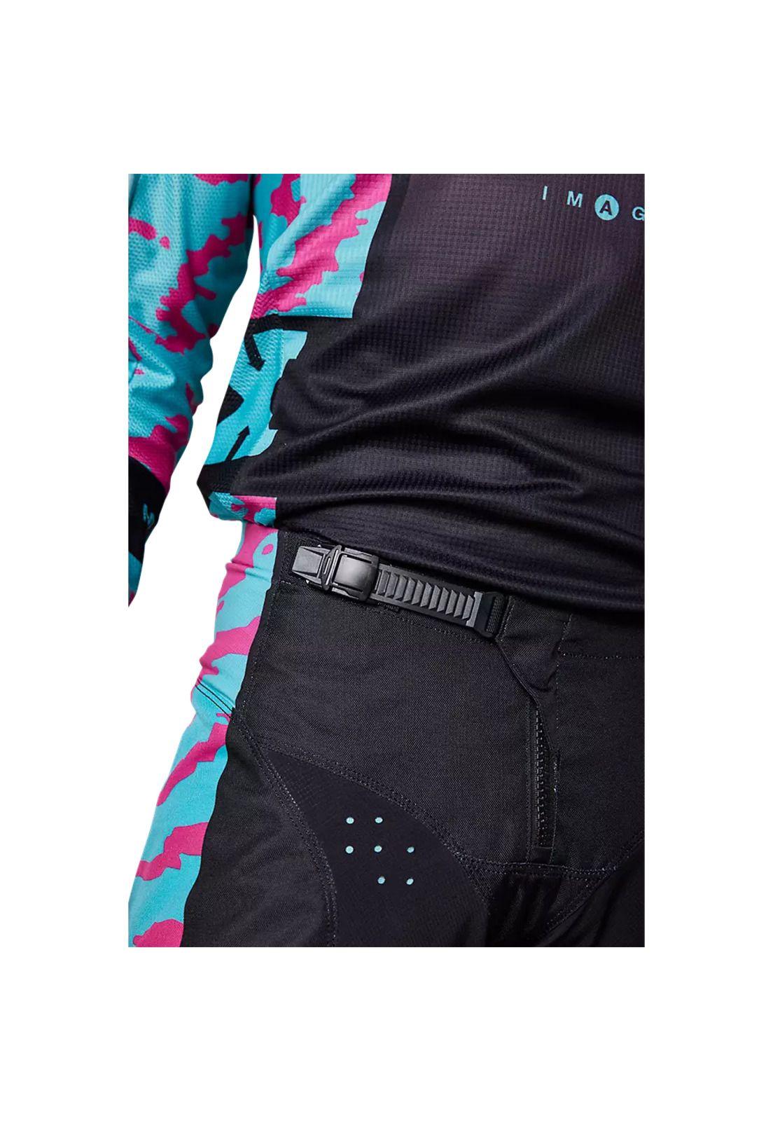 Pantalon Moto 180 Nuklr Celeste/Rosado Fox-3