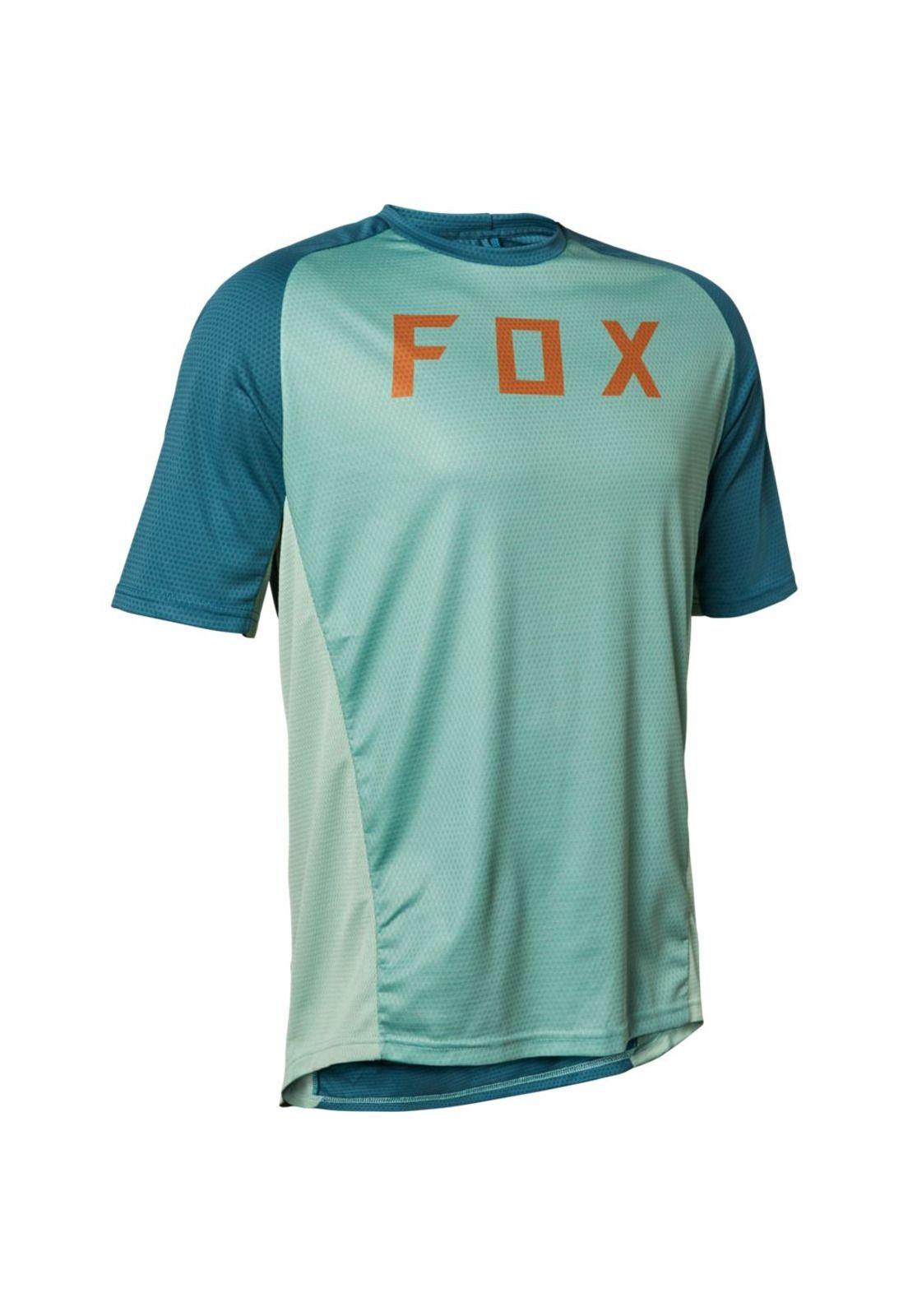 Polera Bicicleta Defend SS Azul Fox-0