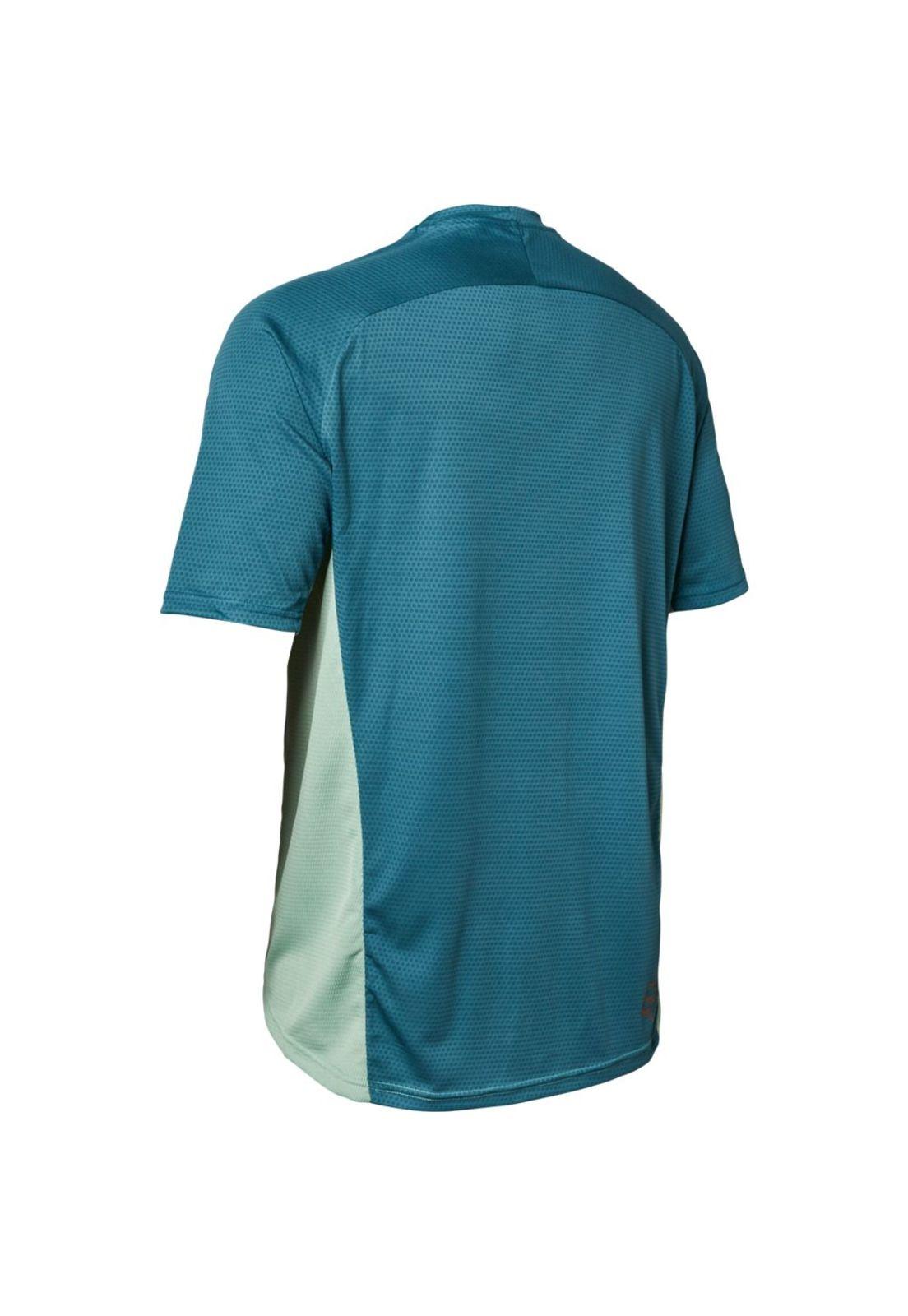 Polera Bicicleta Defend SS Azul Fox-1