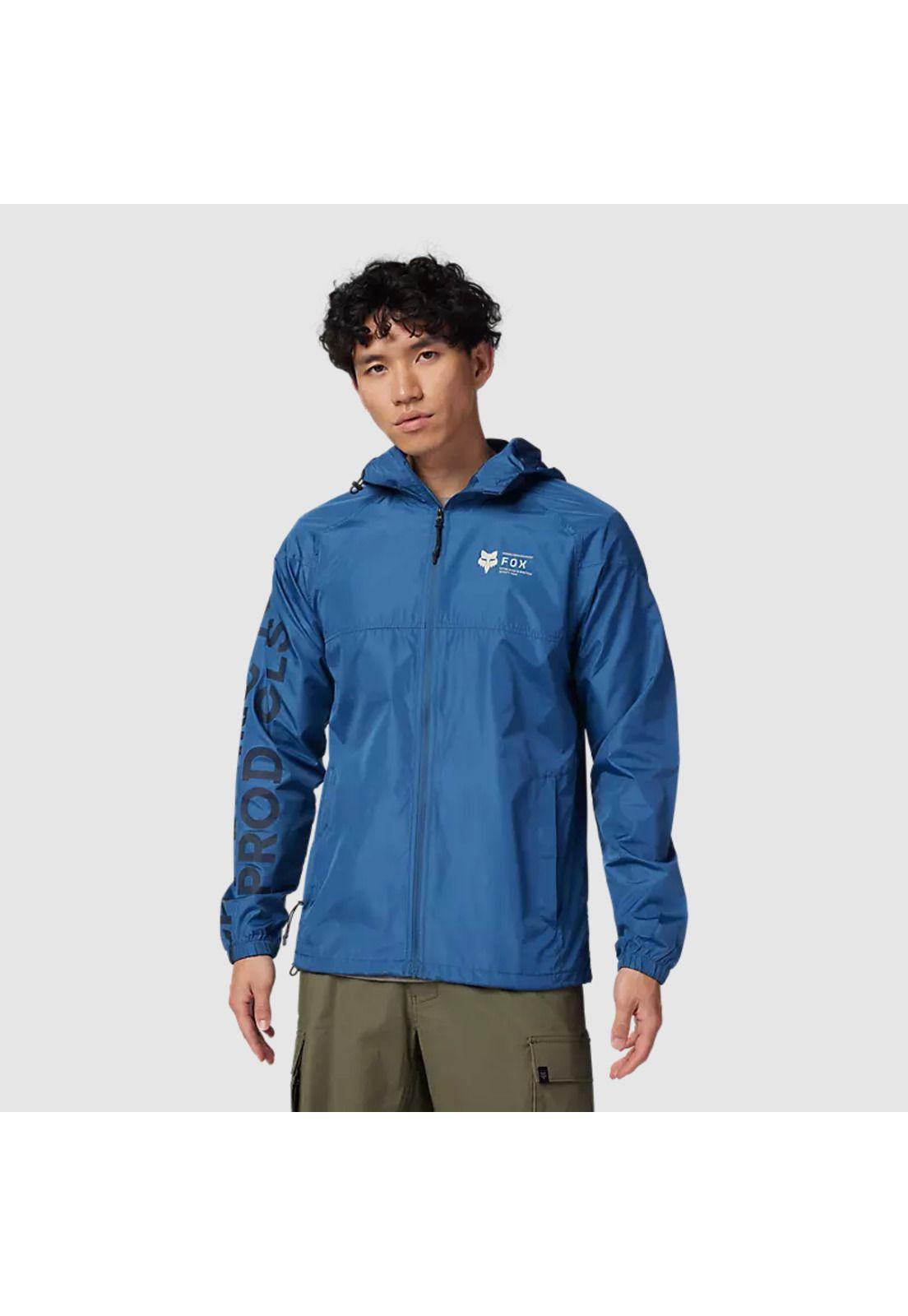 Chaqueta Cortavientos Lifestyle Barge Azul Fox-0