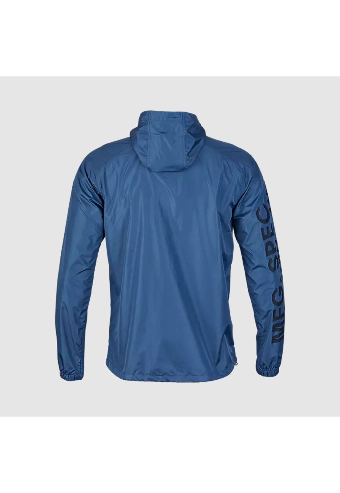 Chaqueta Cortavientos Lifestyle Barge Azul Fox-3