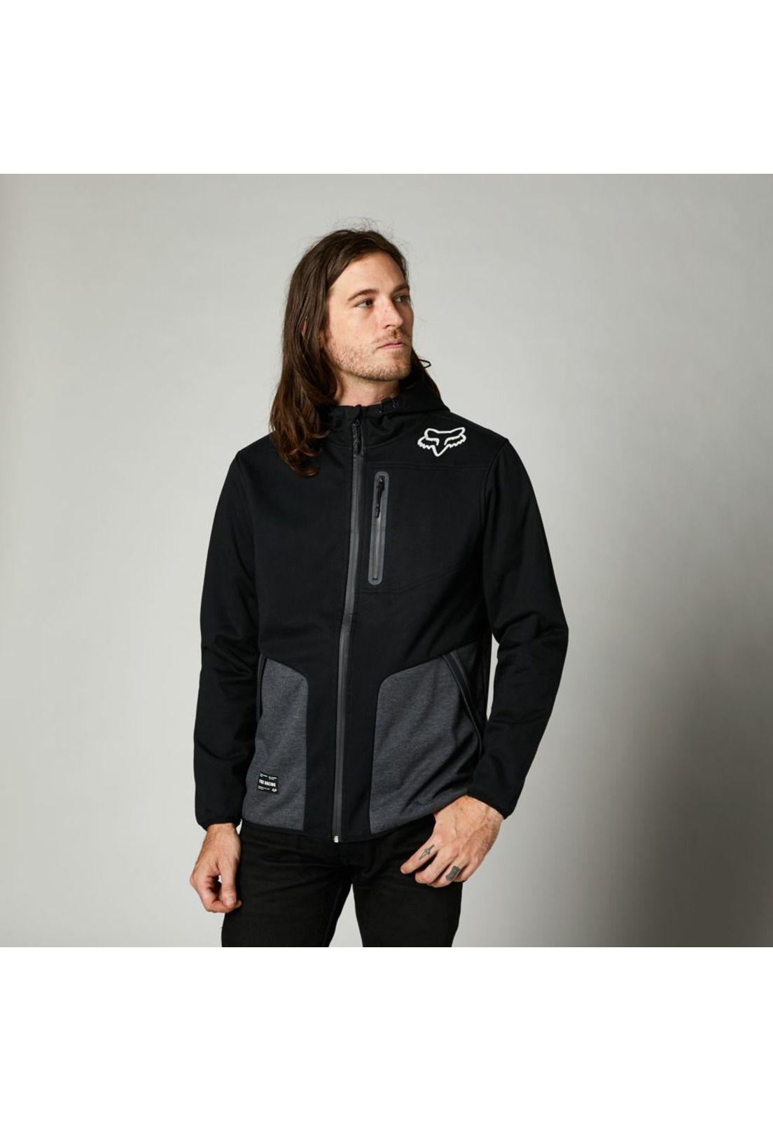 Chaqueta Lifestyle Softshell Barricade Negro Fox-0