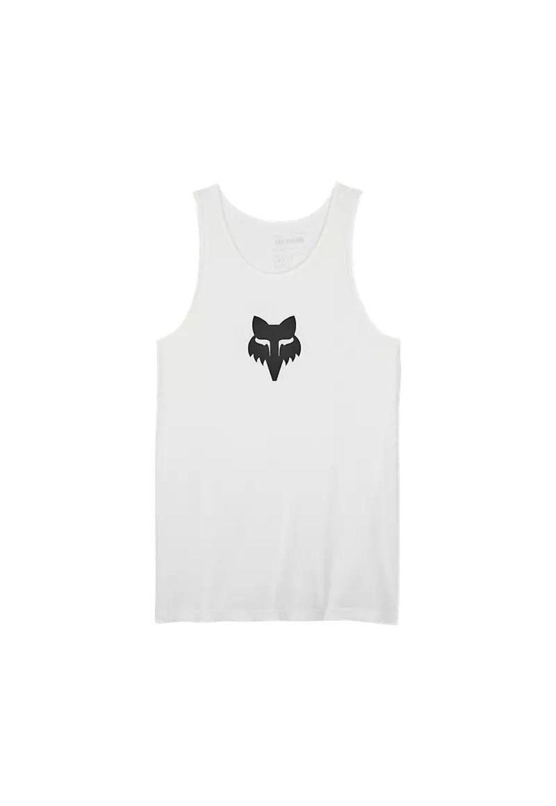 Polera Lifestyle Fox Head Premium Tank Blanco Fox-2