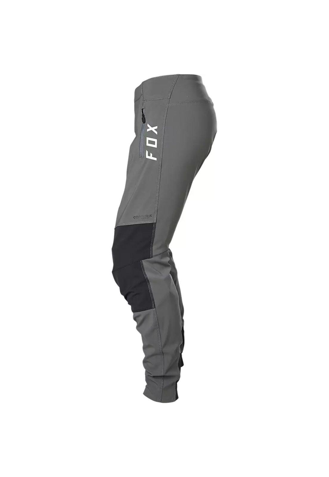 Pantalon Bicicleta Mujer Defend Gris Fox-3