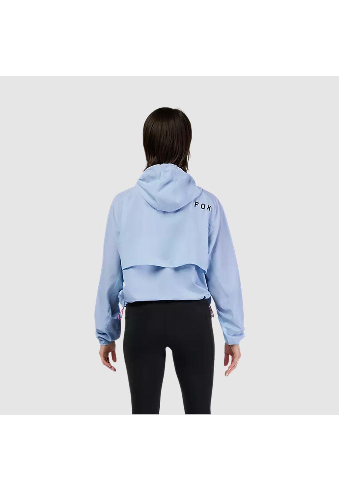 Chaqueta Cortavientos Lifestyle Mujer Survivalist Azul Fox-3