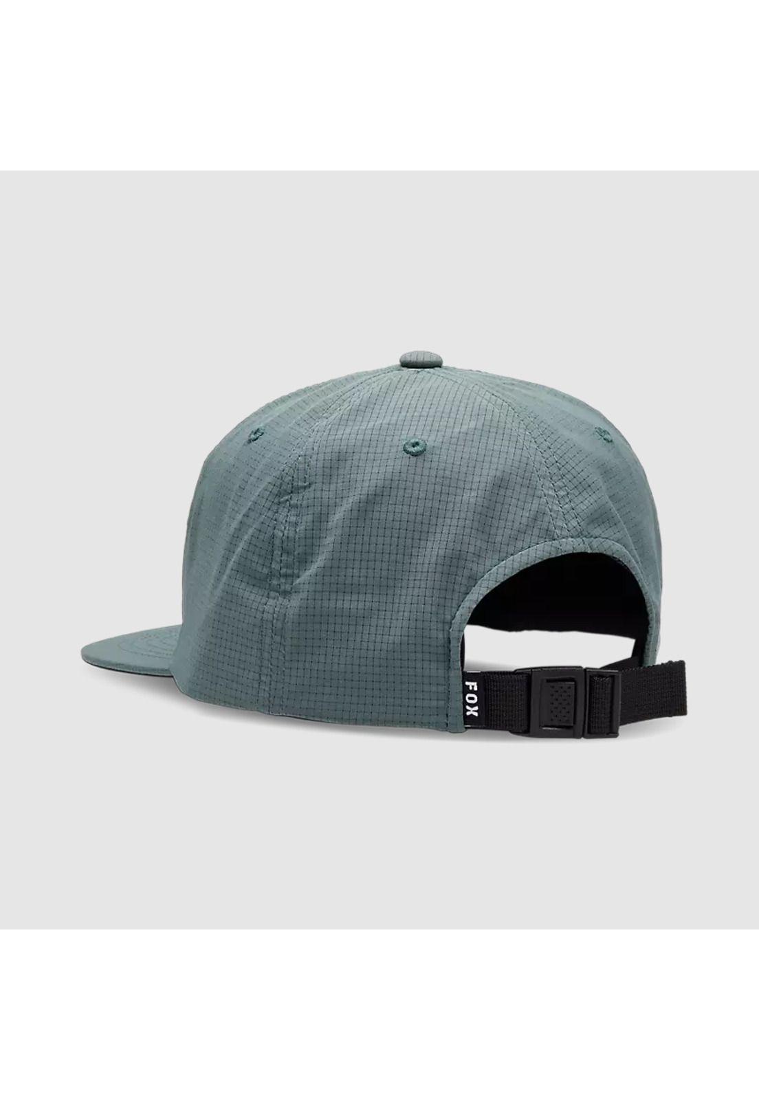 Gorro Jockey Lifestyle Base Over Tech Azul Grisaceo Fox-2