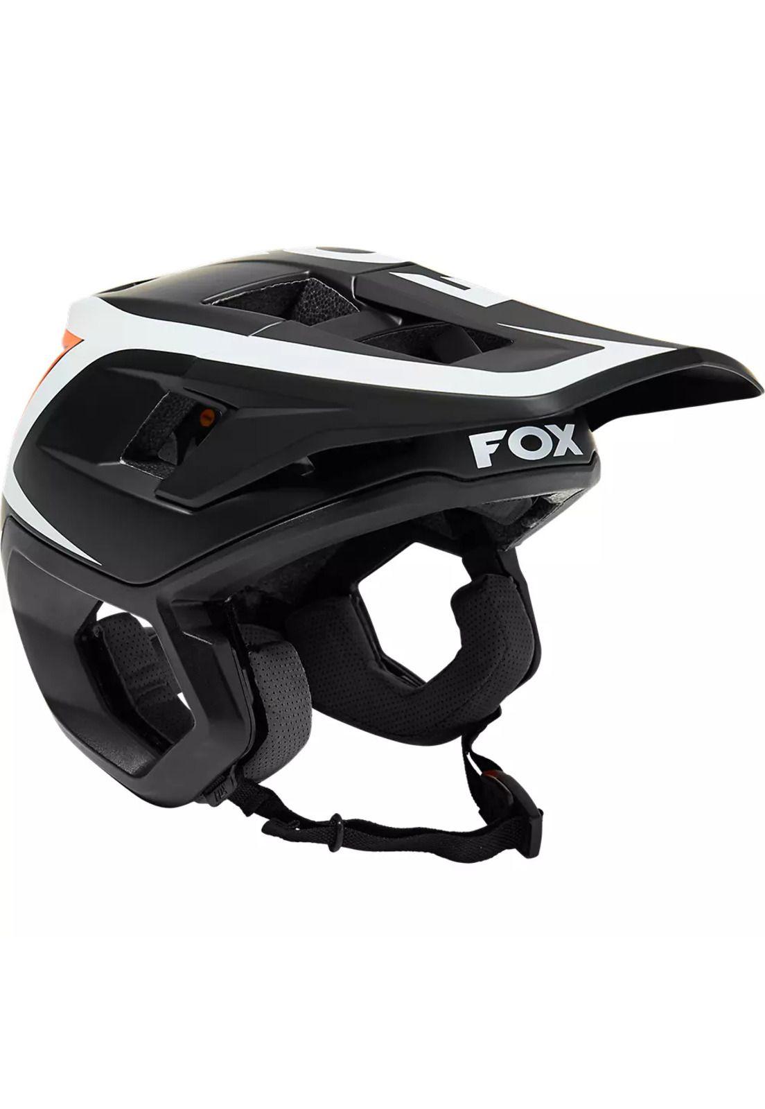 Casco Bicicleta Dropframe Pro Dvide Negro Fox-0