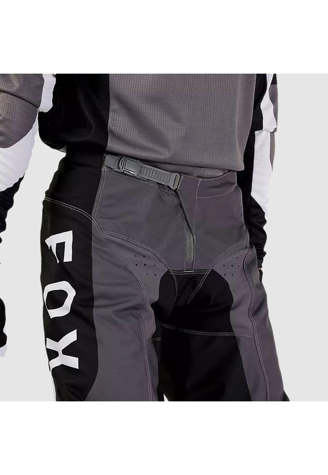 Pantalon Moto 180 Nitro Gris Claro Fox-5