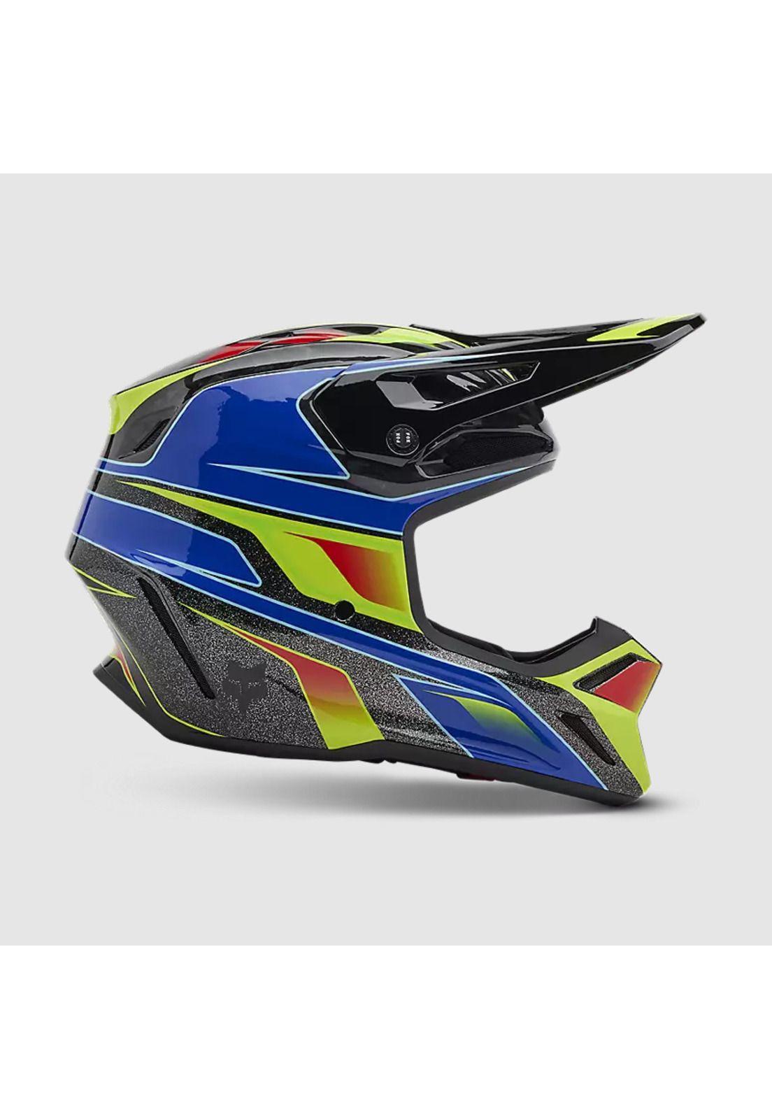 Casco Moto V3 RS Acric Multicolor Fox-1