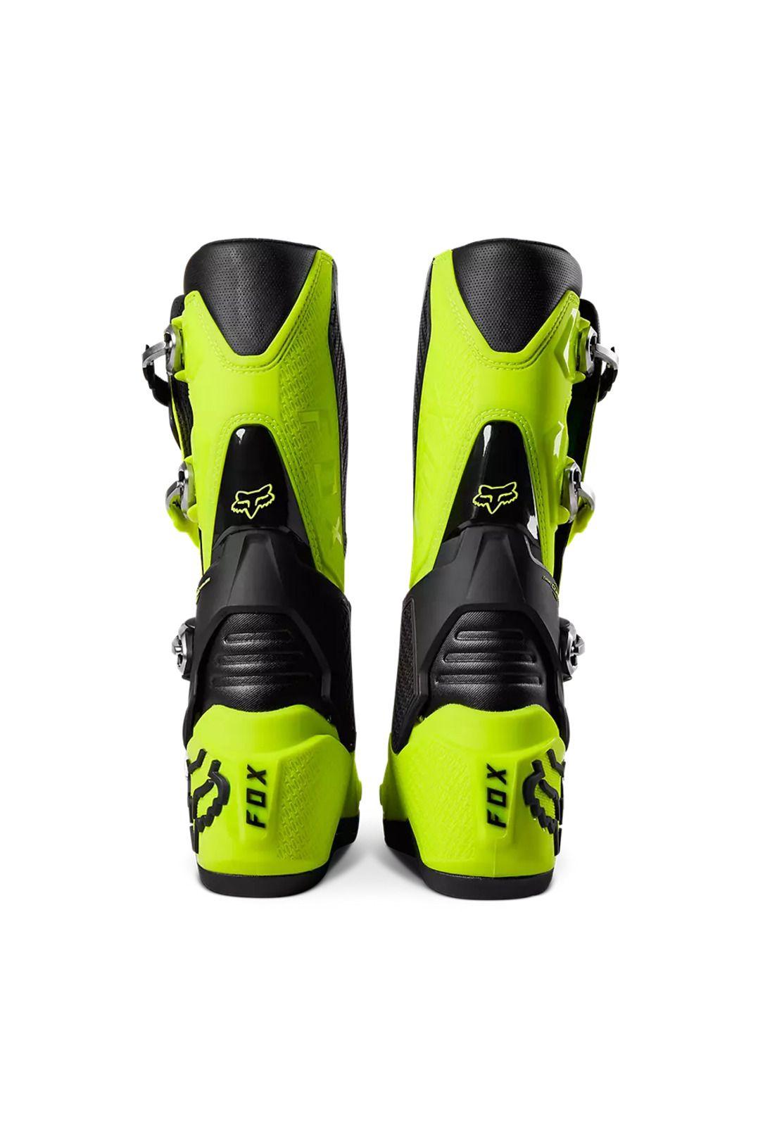 Botas Moto Motion Amarillo Fox-4
