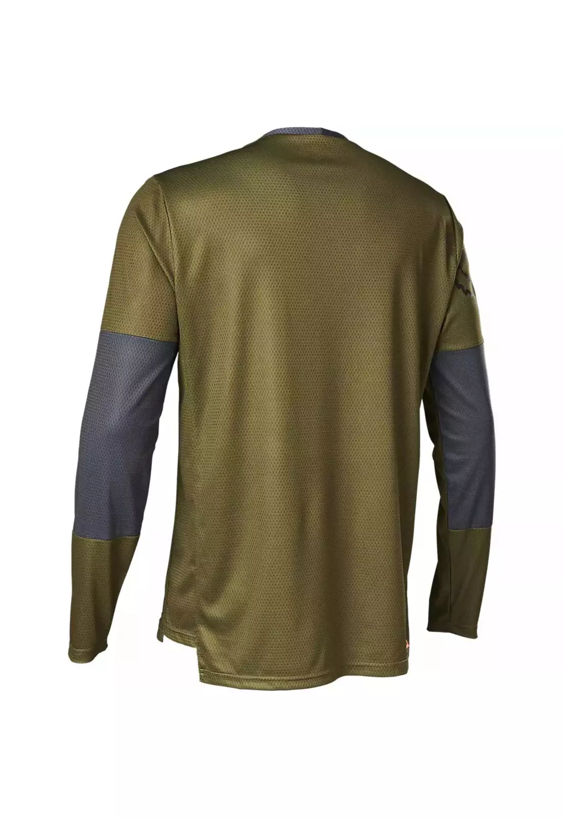 Polera Bicicleta Defend Moth Manga Larga Verde Fox-2