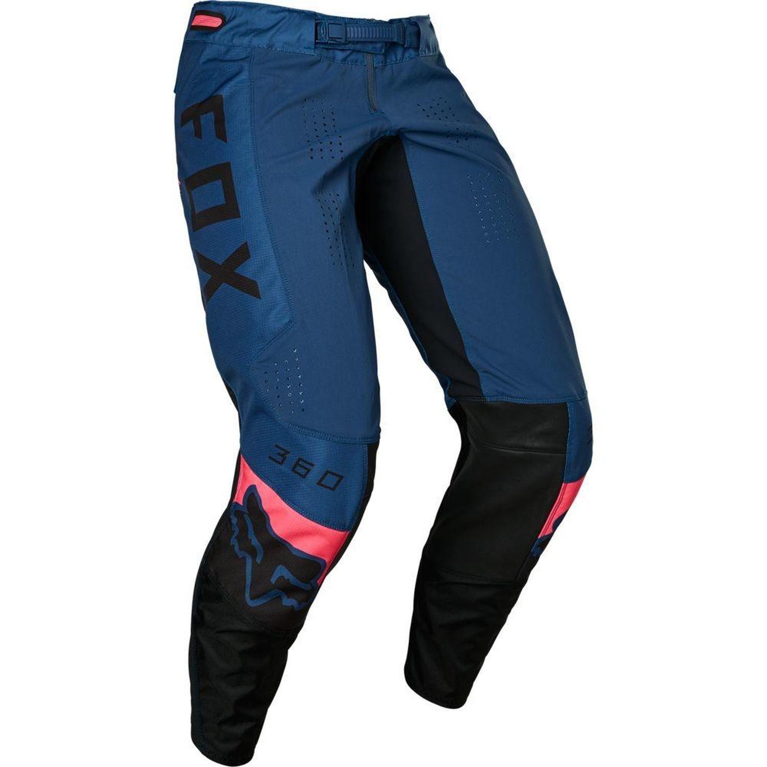 Pantalon Moto 360 Dier Azul Fox-0