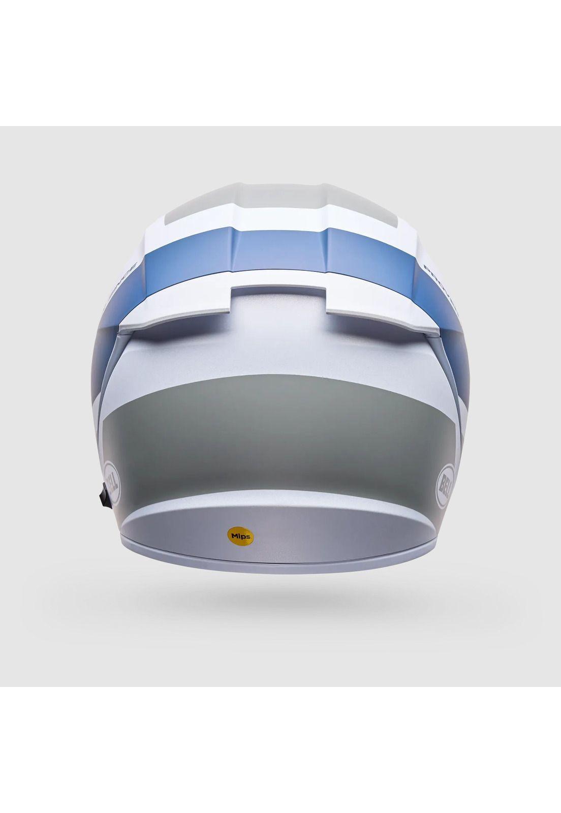 Casco Moto Calle Lithium Mips Tech Blanco/Gris Bell-2