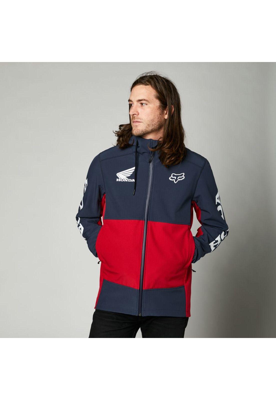 Chaqueta Lifestyle Honda Pit Azul Fox-0