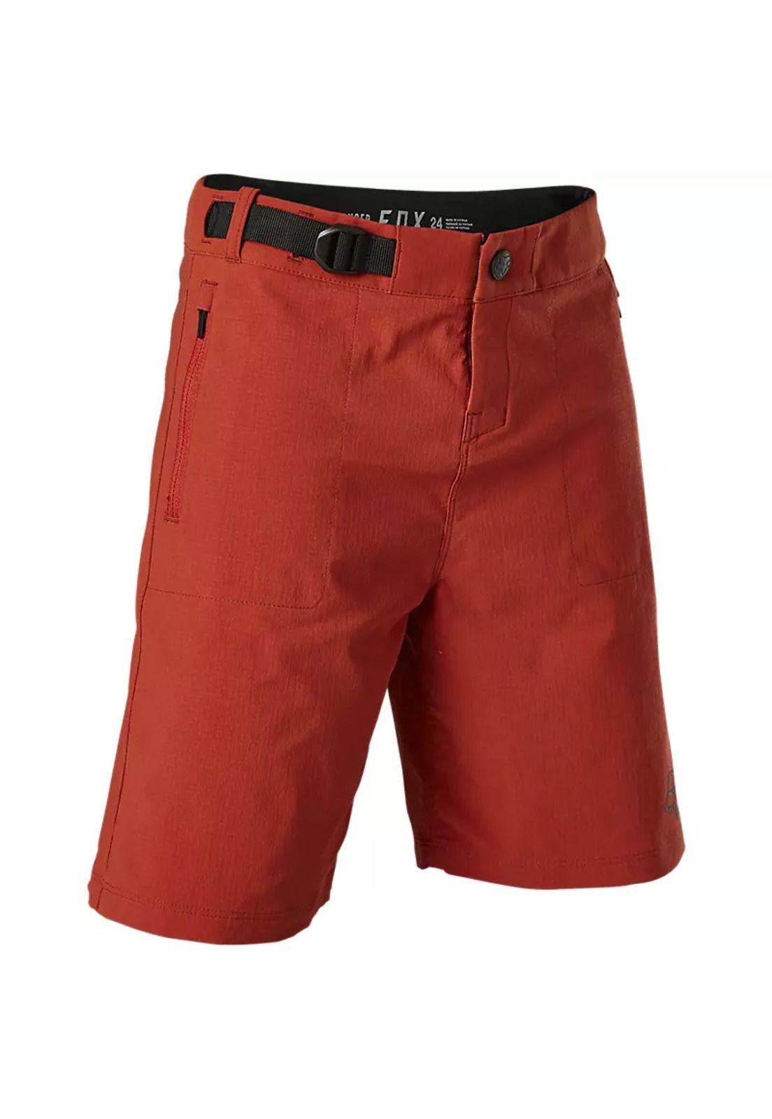 Short Bicicleta Niño Ranger con Forro Rojo Fox-0