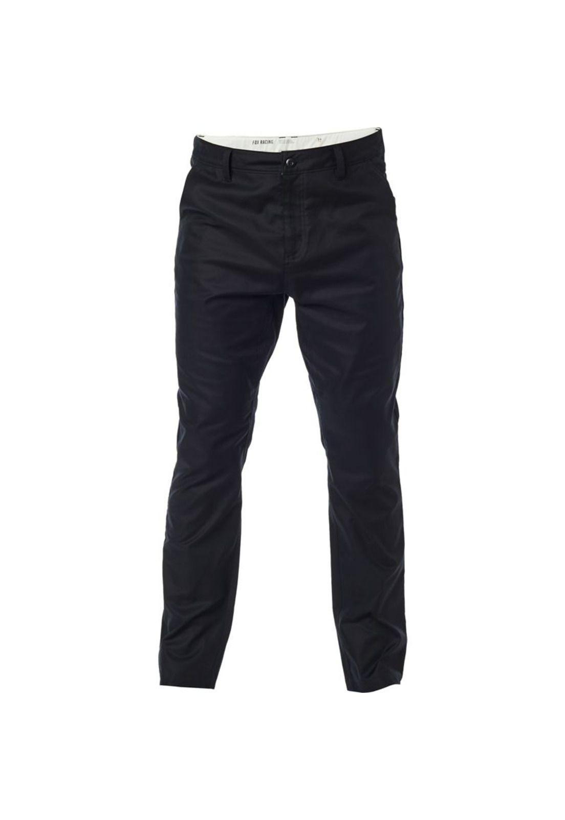 Pantalon Essex Stretch Negro Fox-0