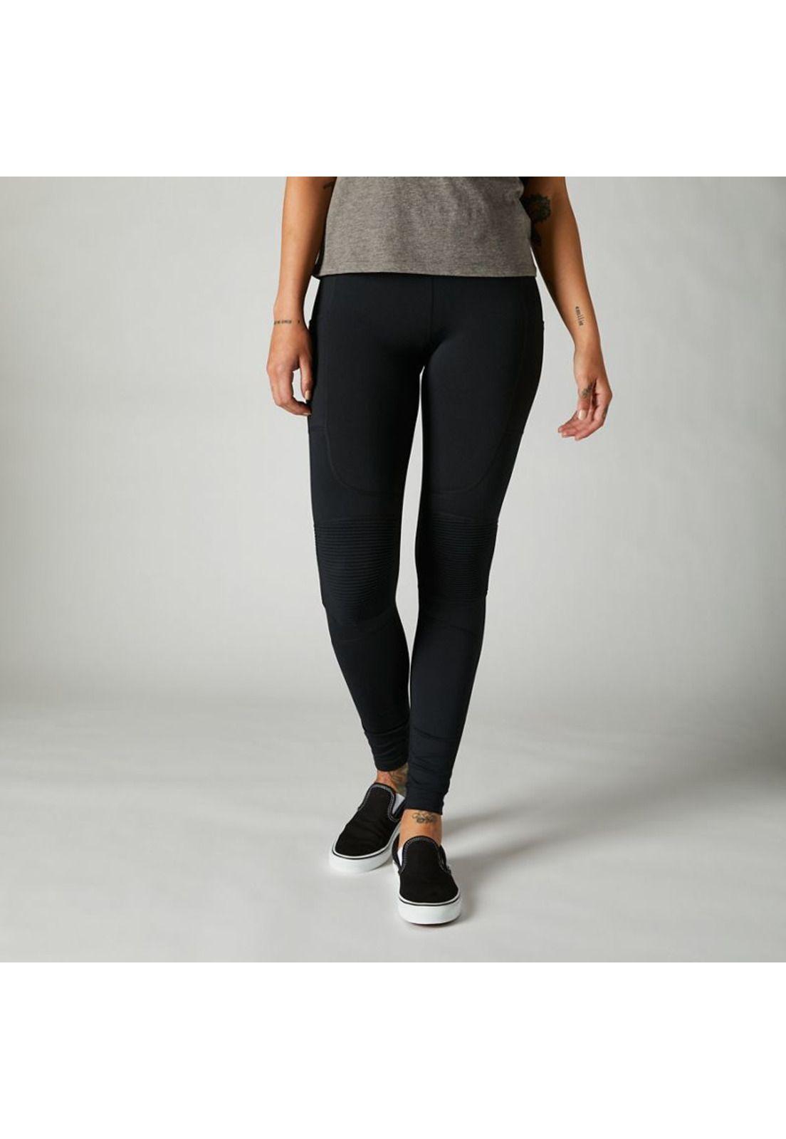 Calzas Lifestyle Mujer Edison Moto Negro Fox-2