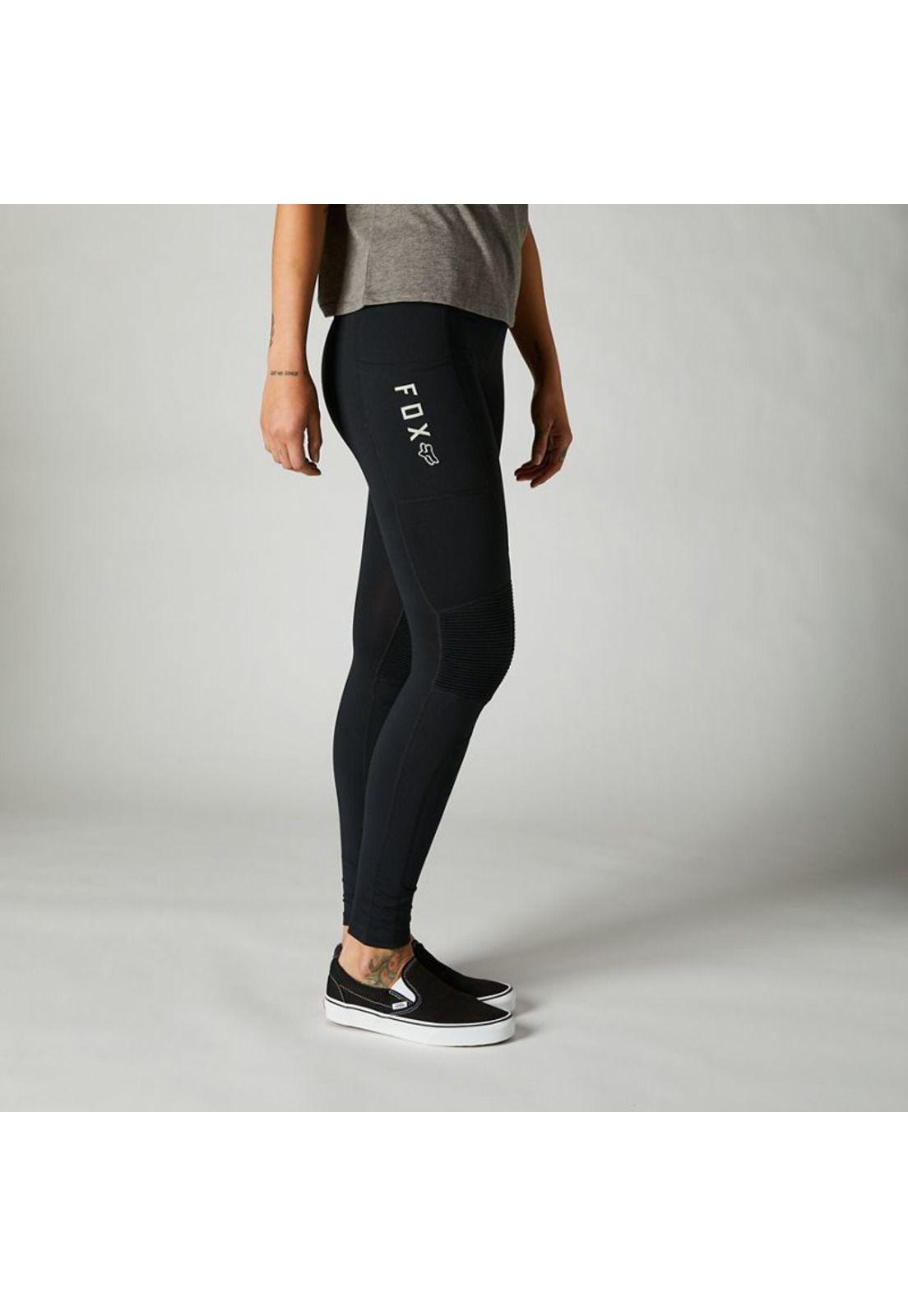 Calzas Lifestyle Mujer Edison Moto Negro Fox-3